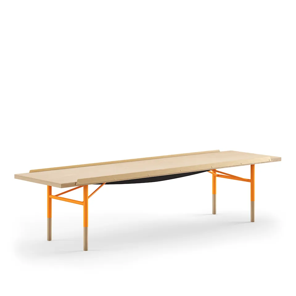 Table Bench bänk Medium med mässingskanter