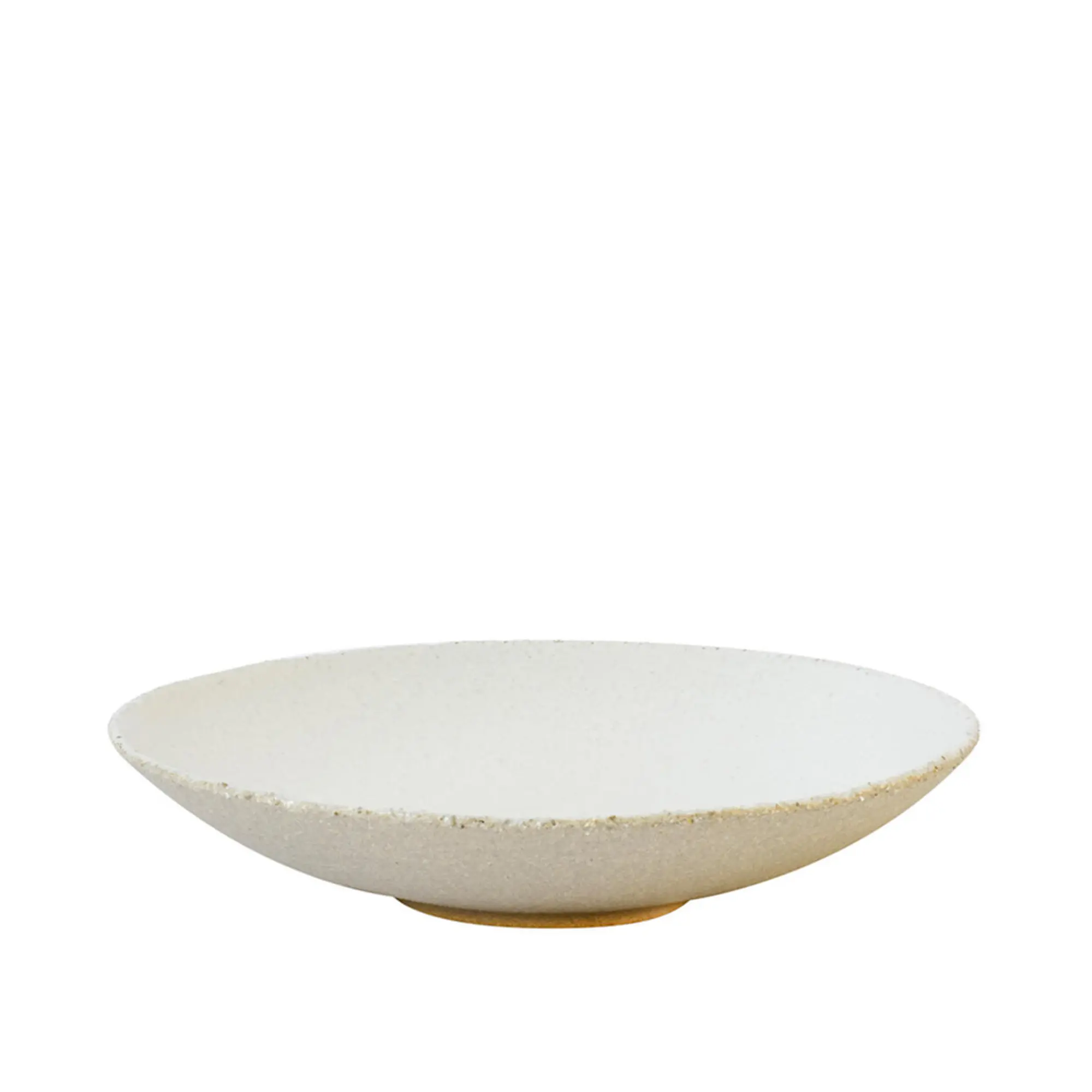 Wabi Round Soup Plate Blanc