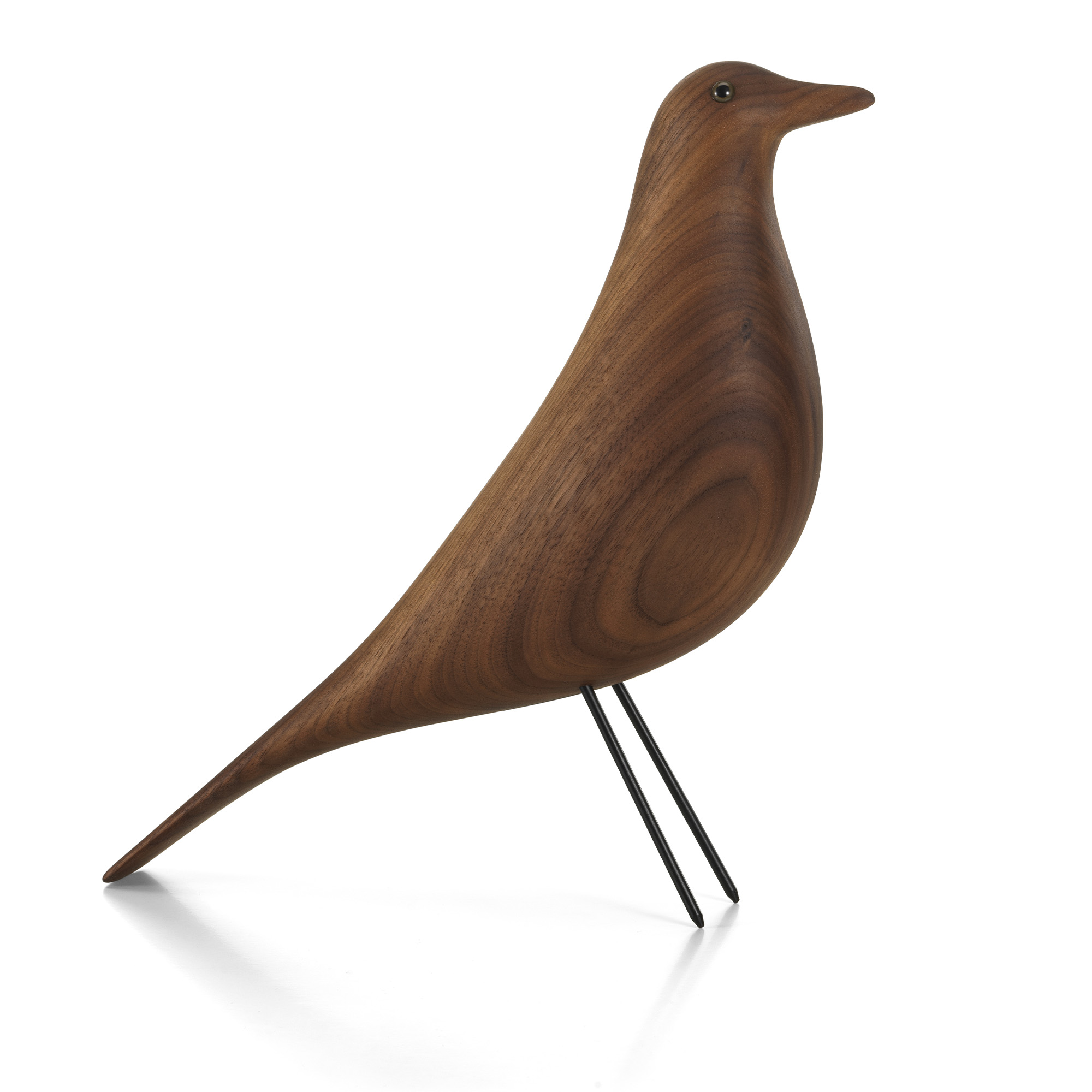 Vitra - Eames House Bird 276 X 85 X 278 mm Dark Walnut Water-Based Lacquer - Prydnadsföremål - Charles & Ray Eames | Inredning - Inredningsdetaljer - Prydnadsföremål | Möbelexperten