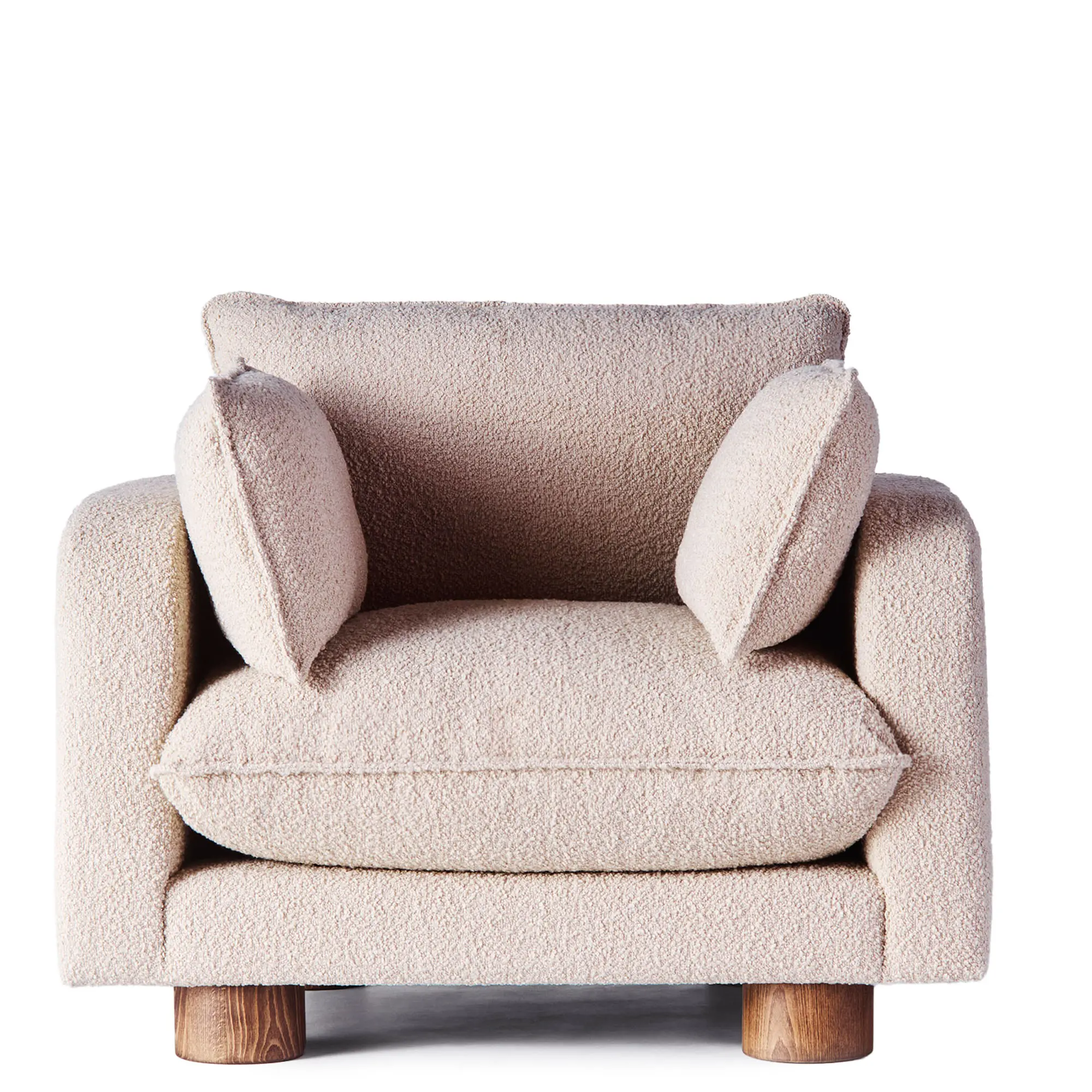 Miles bouclé lenestol beige