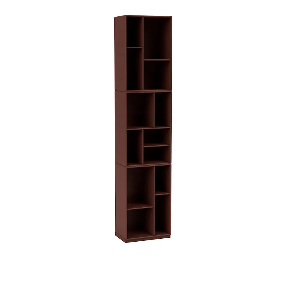 Montana Selection Loom Slim bokhylla sockel 3 cm