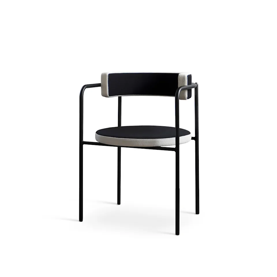 FF Chair Cubic Black Legs