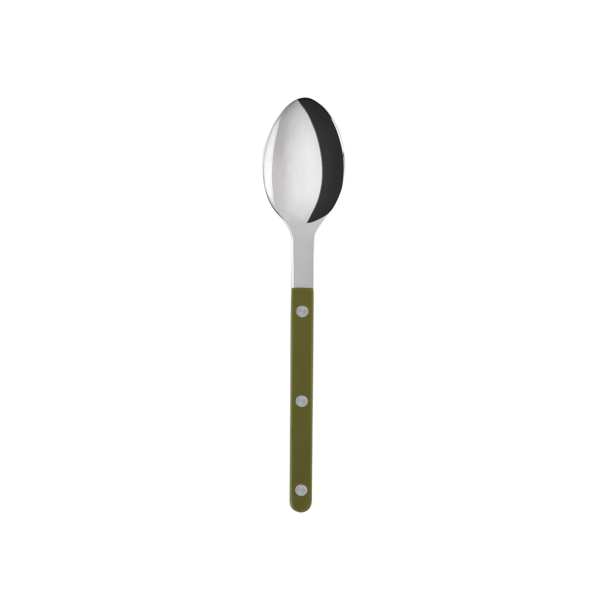 Sabre Paris - Bistrot Soup Spoon Solid - Green Fern - Skedar