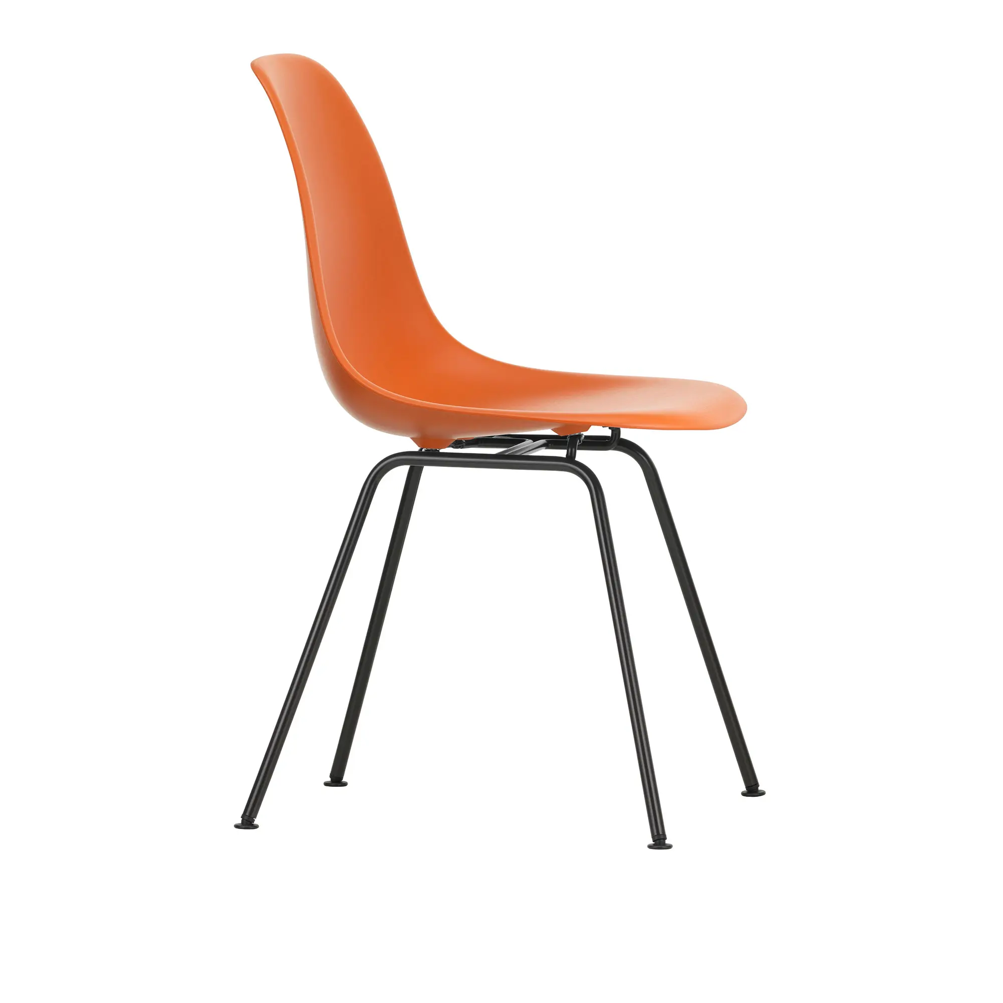 Eames RE Plastic Chair DSX stol Basic Dark