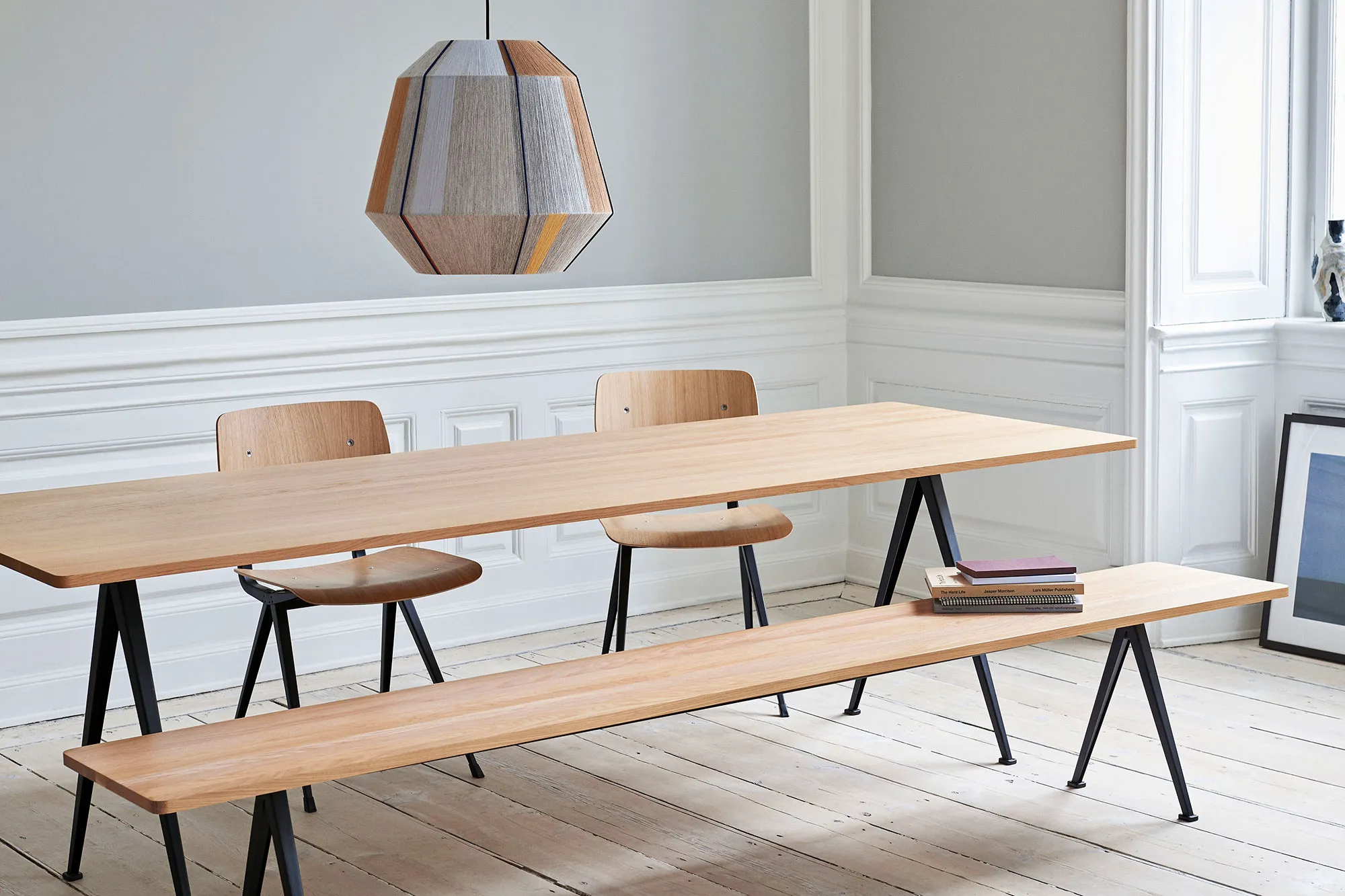 Pyramid bänk 12 250 cm Beige