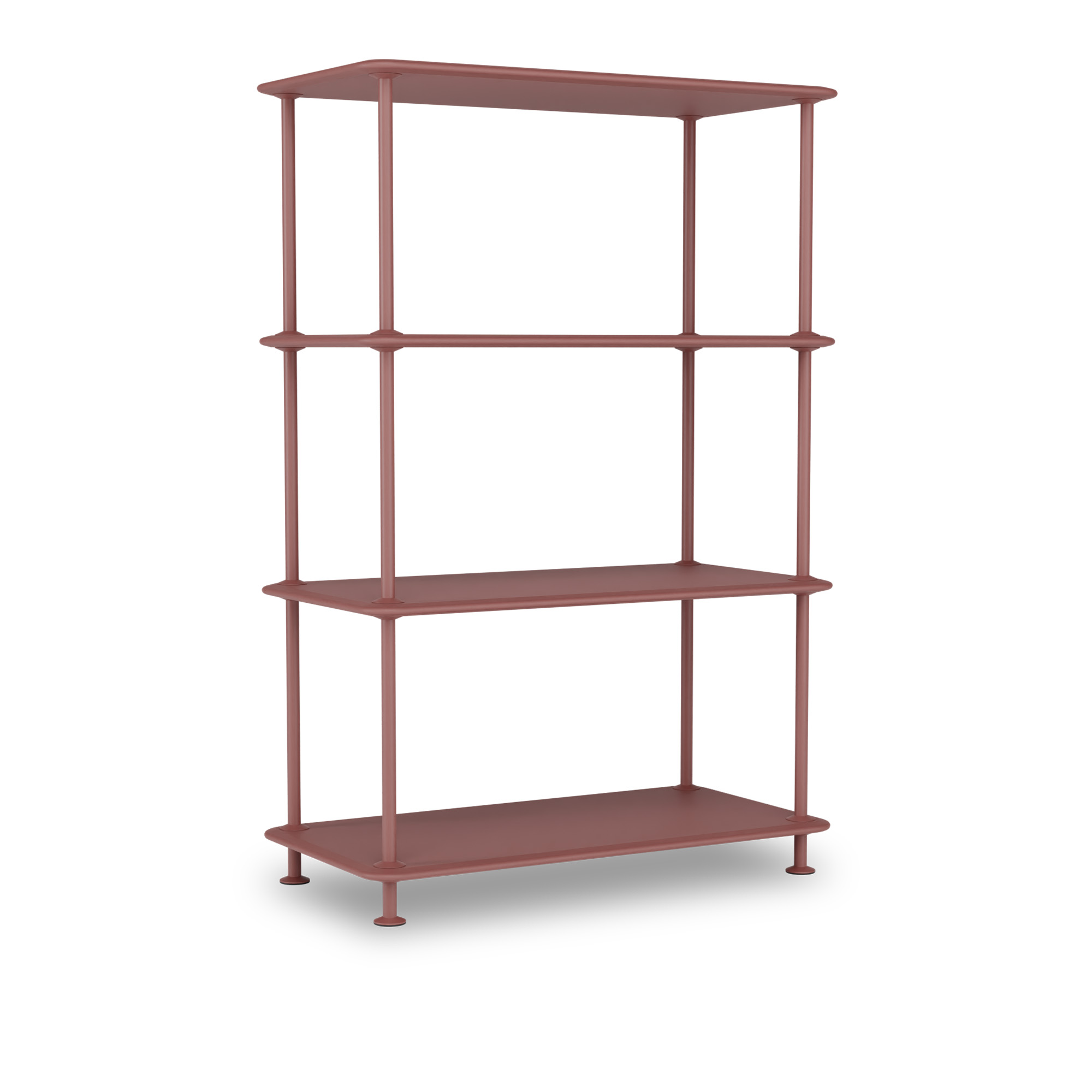 montana - montana free 300000 231-masalastructure 155-masala - hyllor & hyllsystem - jakob wagner - röd - metall/trä