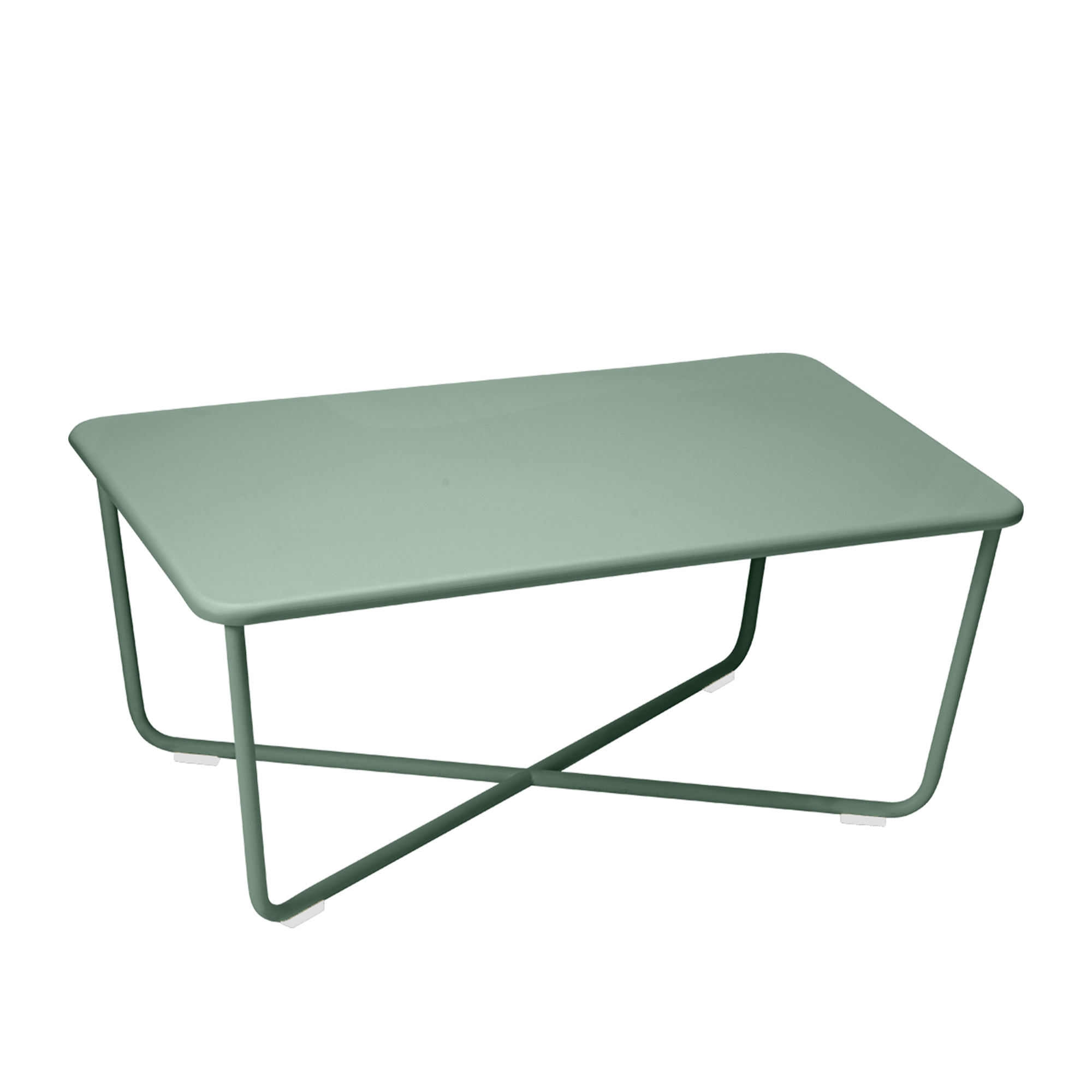 Fermob - Croisette Low Table - Cedar green - Småbord & Sidobord utomhus - Pascal Mourgue