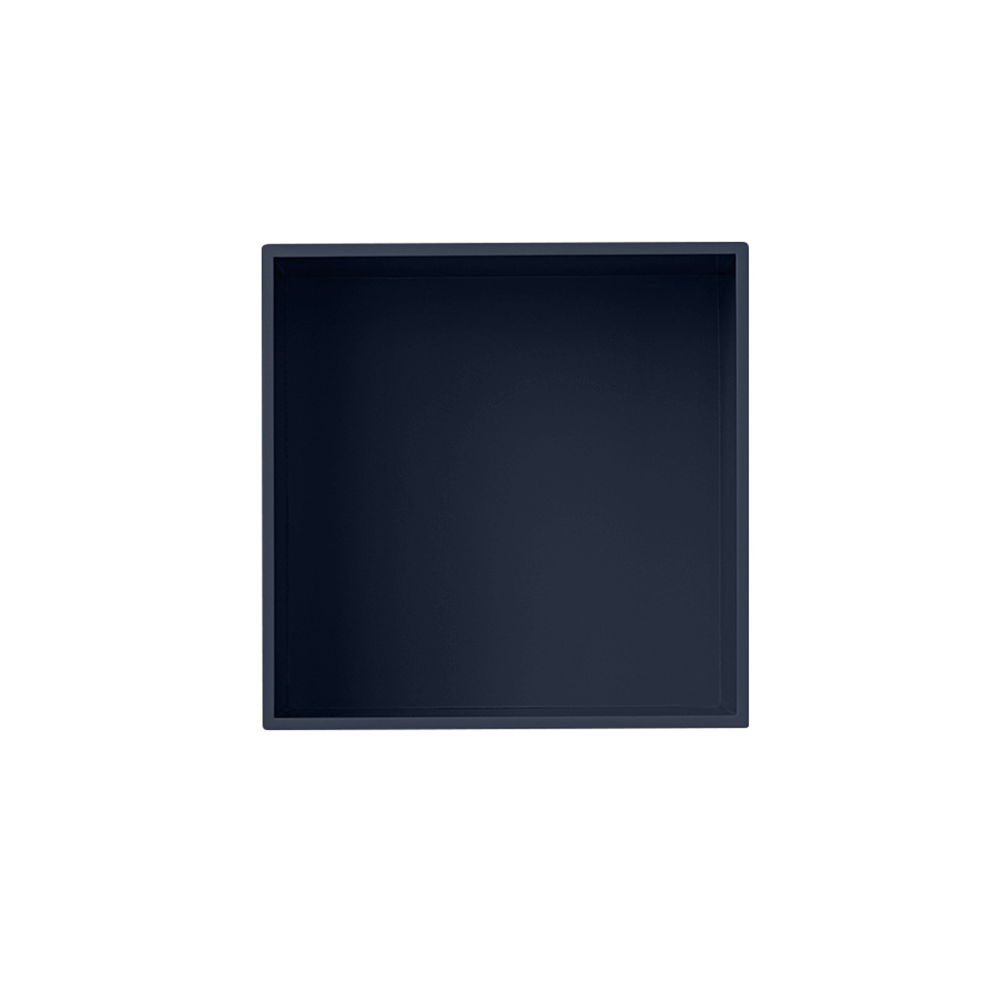 Muuto - Mini Stacked Storage 2.0, Medium, Midnight Blue - Hyllsystem - Julien De Smedt - Blå - MDF