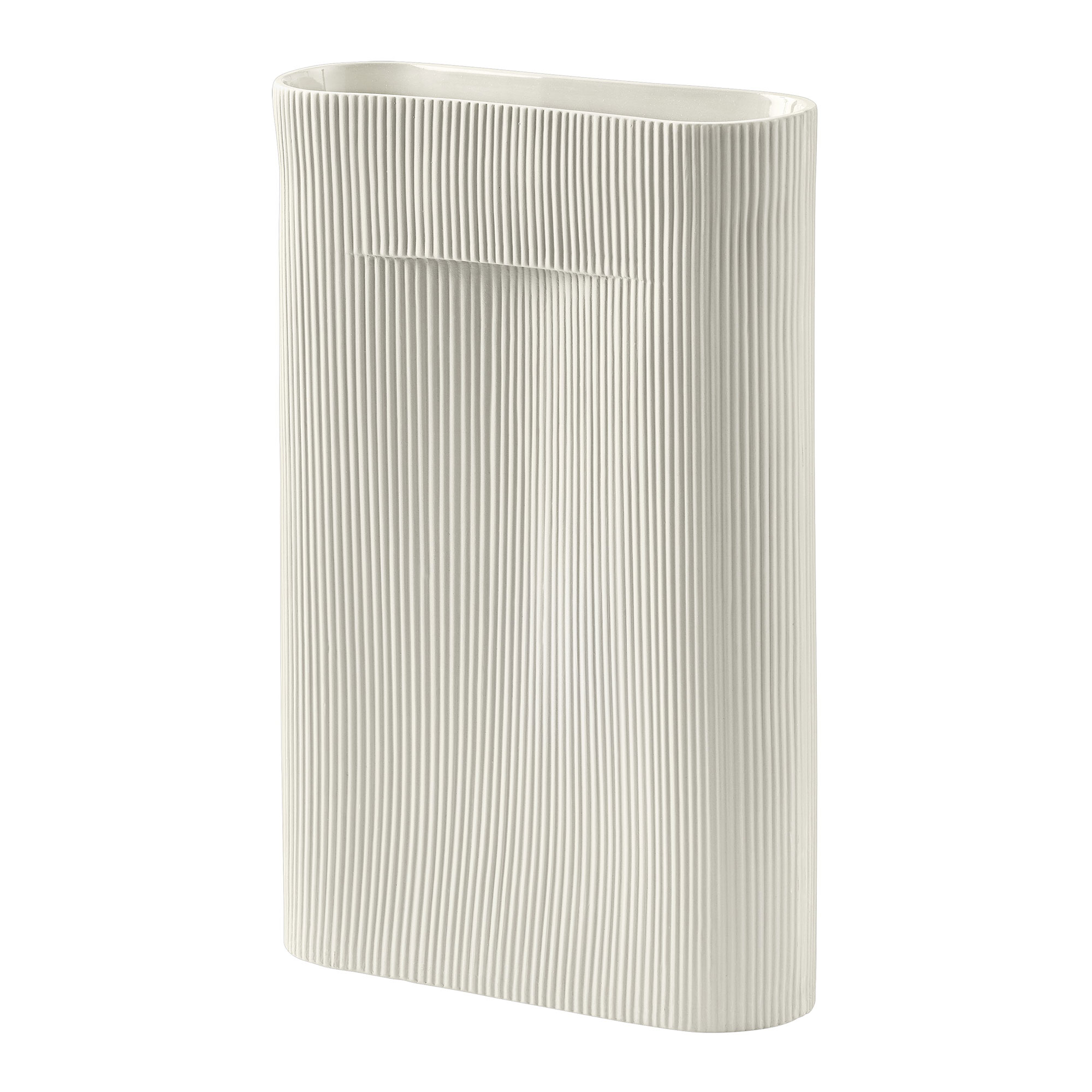 Muuto - Rigde Vase Off-White 48,5 cm - Krukor & vaser - Studio Kaksikko - Vit