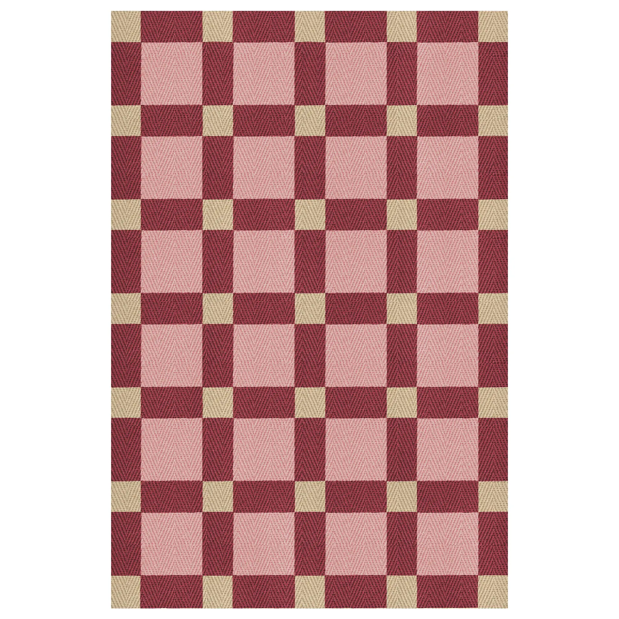 Evelina Kroon Jute Plum Punch juteteppe
