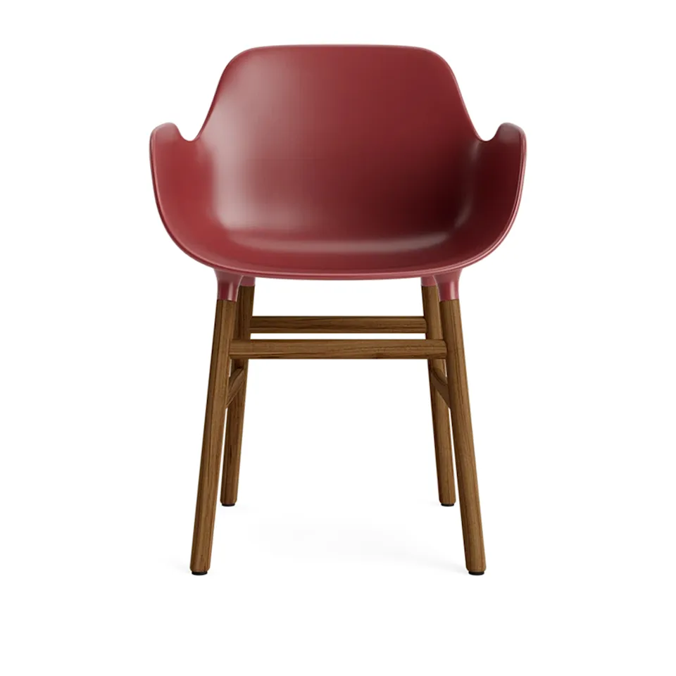 Form Armchair Walnut