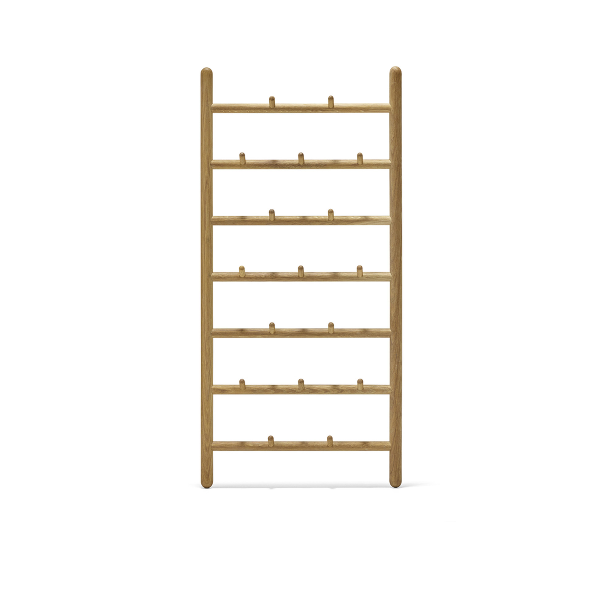 Stolab - Miss Holly Ribbstol Ek, Utan Hylla, Ytbehandling Naturell Olja 1 - Klädhängare & galgar - Jonas Lindvall - Träfärgad