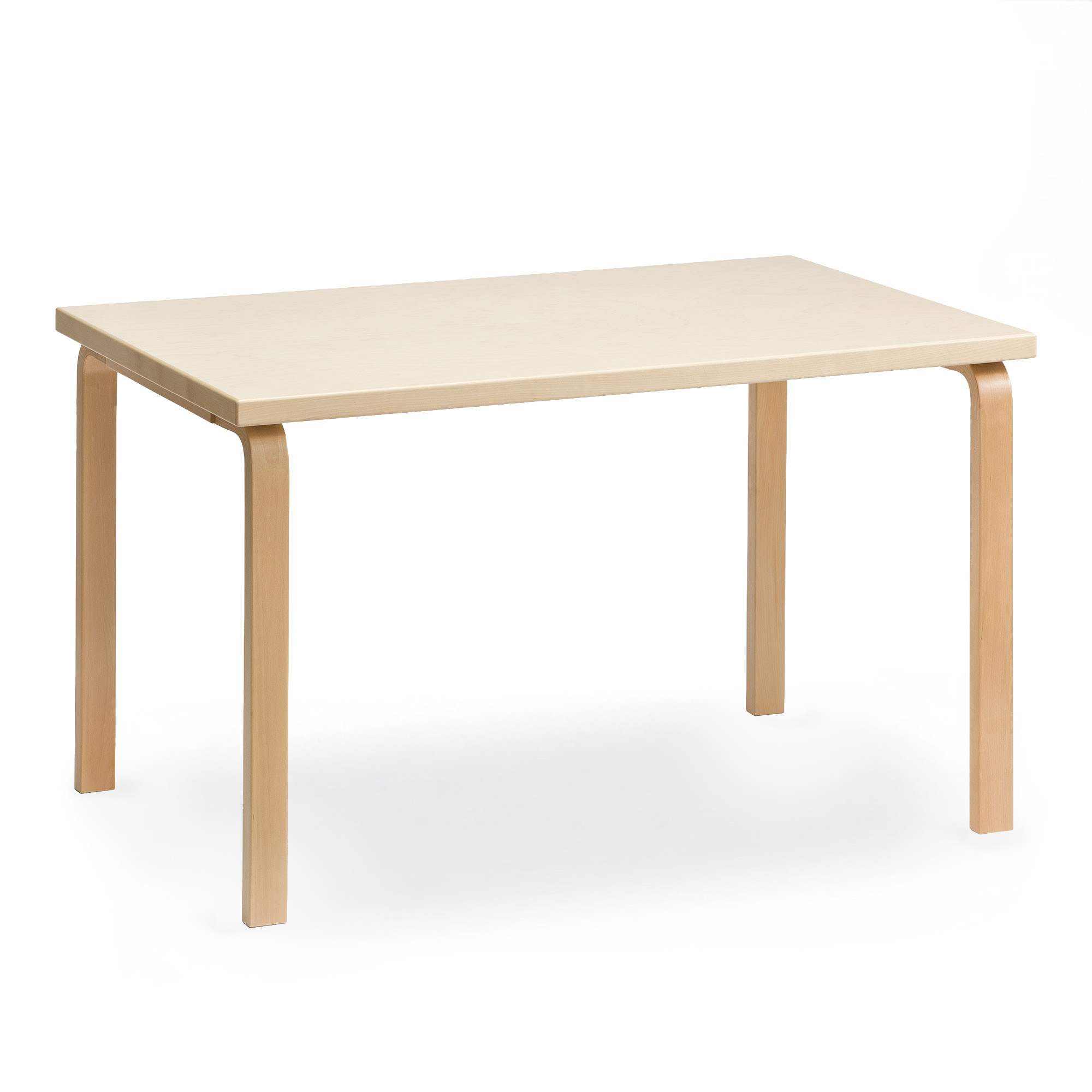 Artek - Aalto Bord 81B Björkfanér, Klarlackad - Matbord - Alvar Aalto - Träfärgad - Trä | Möbler - Bord - Matbord | Möbelexperten