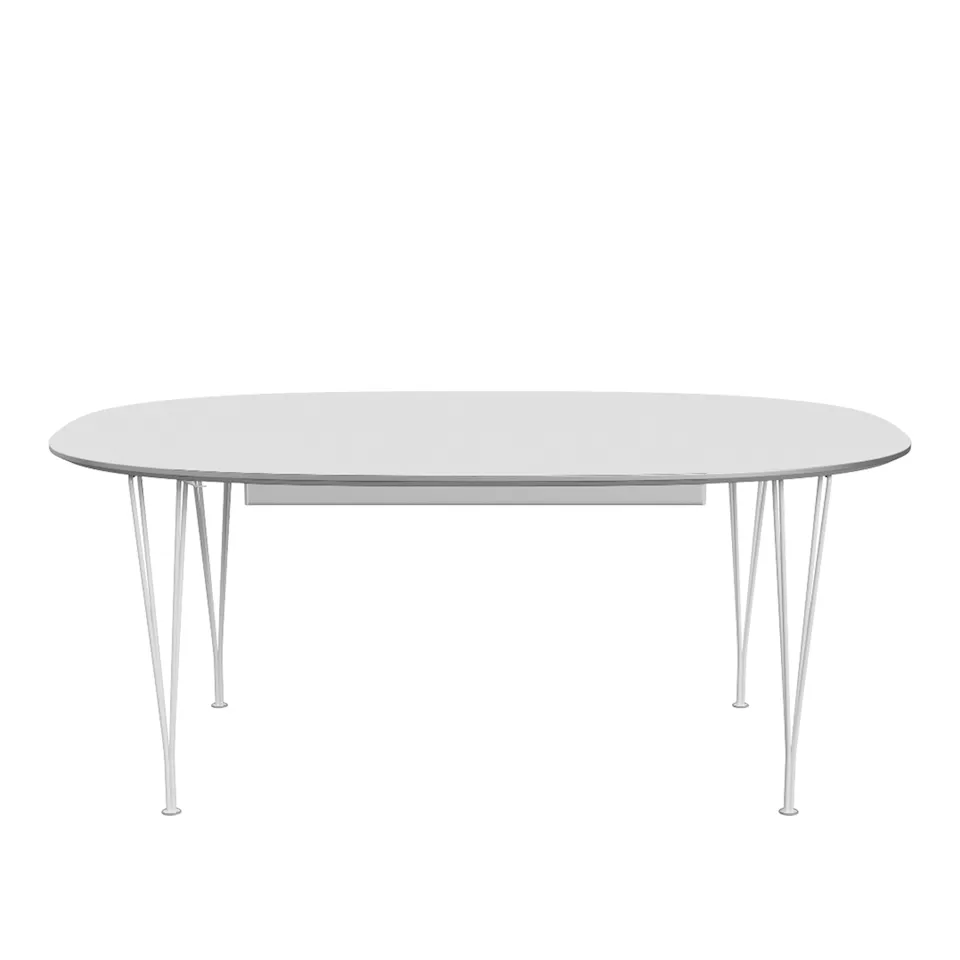 B620 Superellips utdragbart matbord 170–270 x 100 cm White