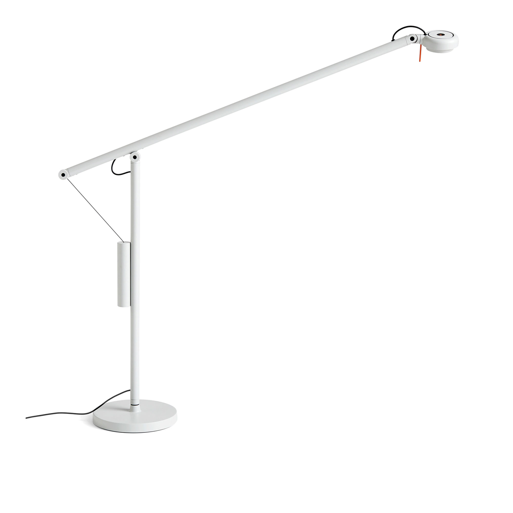 HAY - Fifty-Fifty Table Lamp - Ash Grey - Skrivbordslampor - Sam Weller - Grå