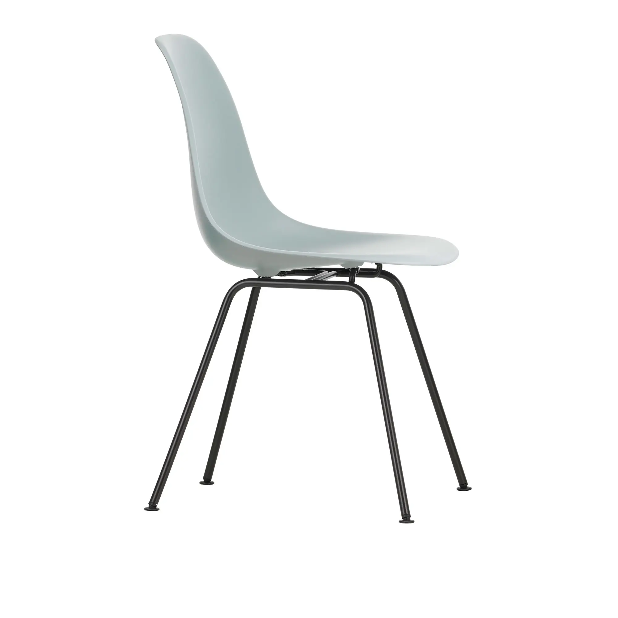 Eames RE Plastic Chair DSX stol Basic Dark