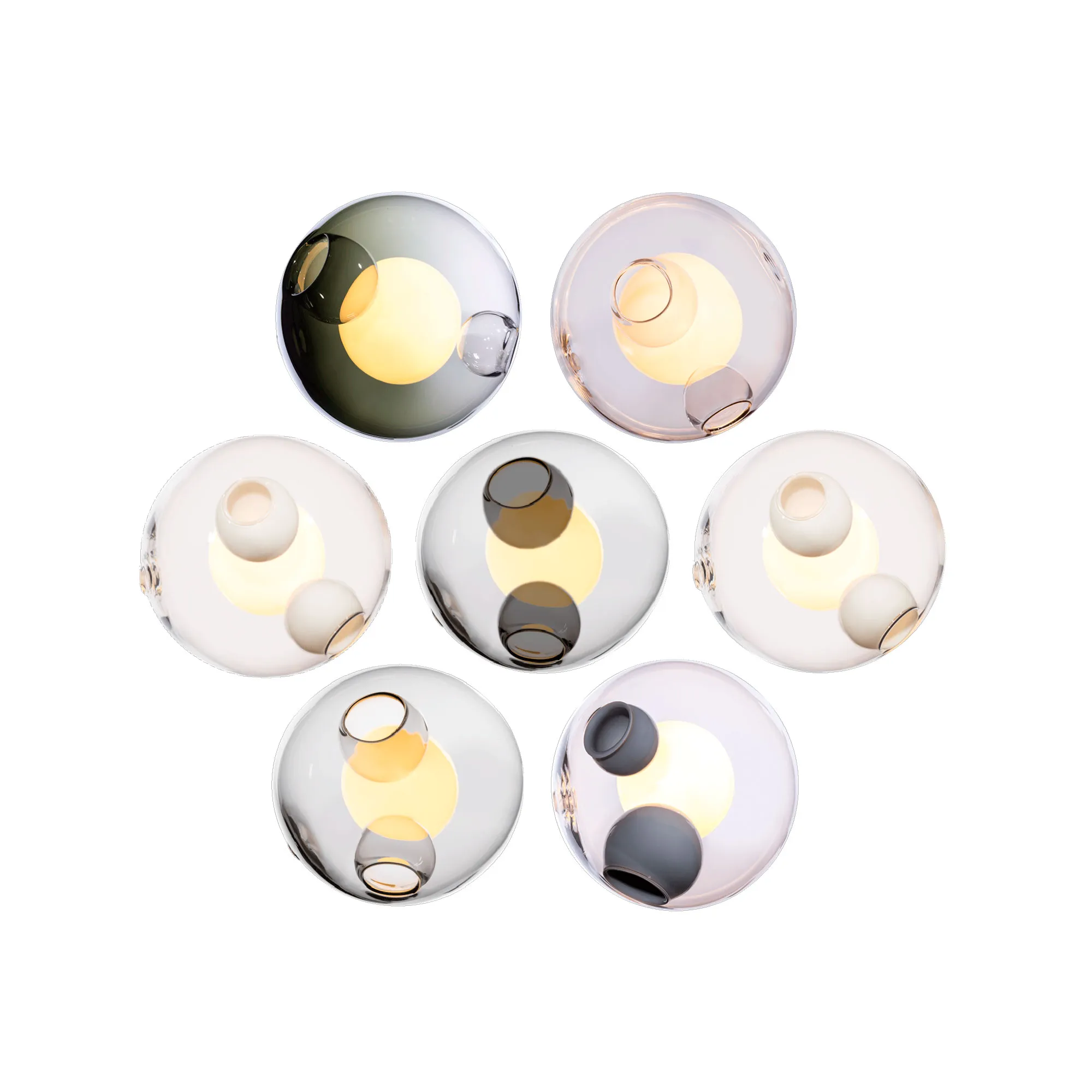 28.7 cluster pendant