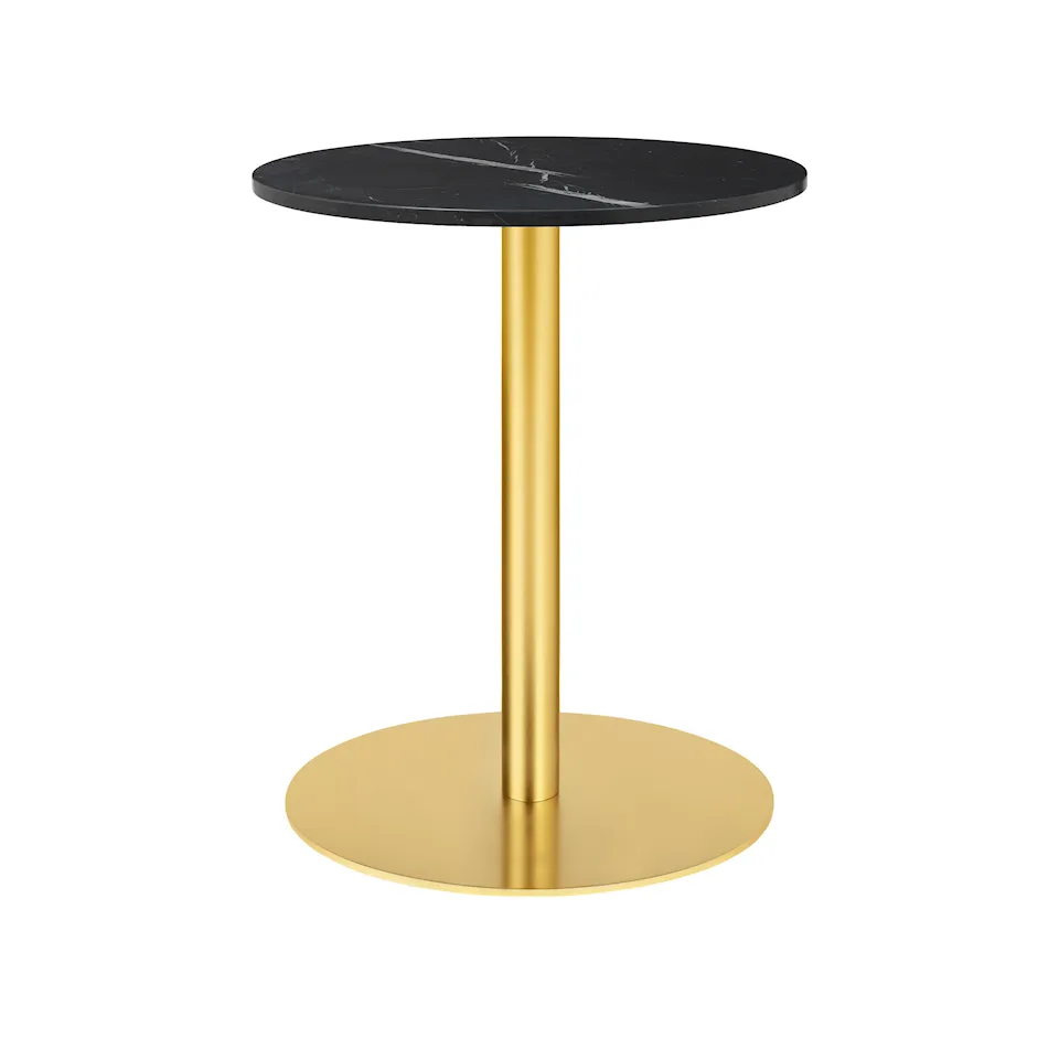 GUBI 1.0 matbord Ø60 cm mässing