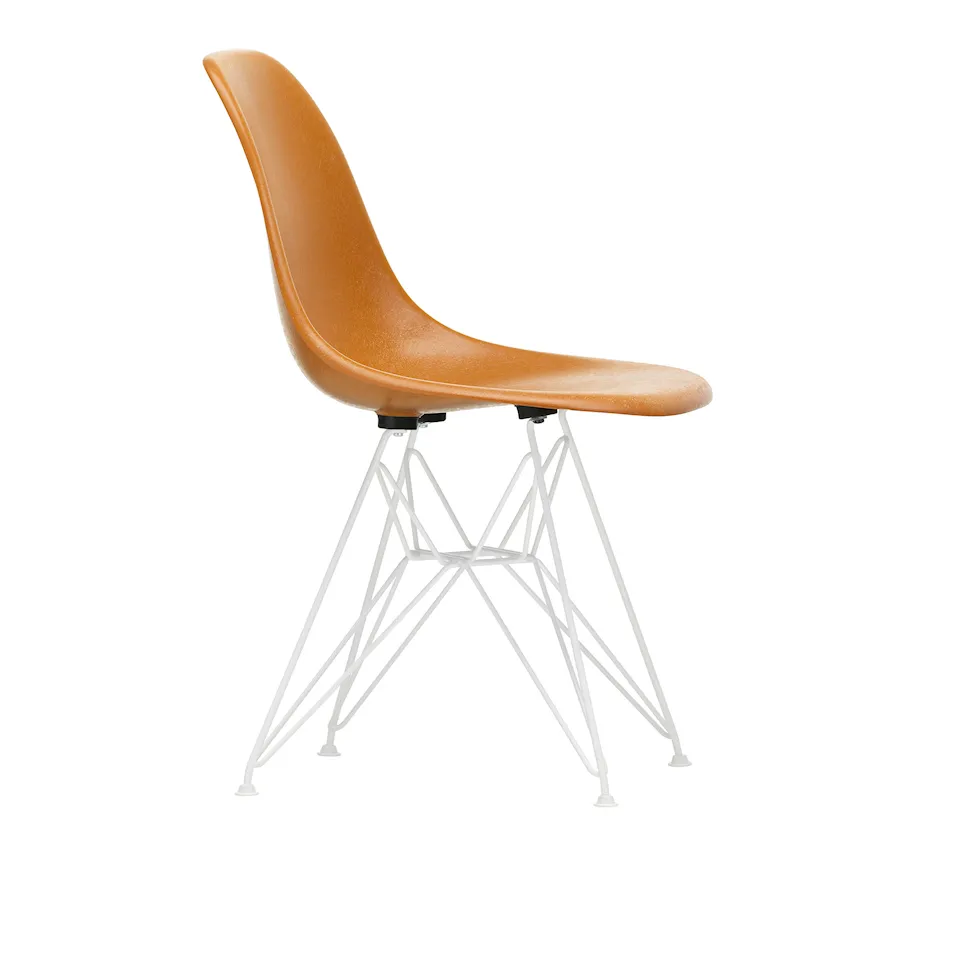 Eames Fiberglass Chair DSR stol White
