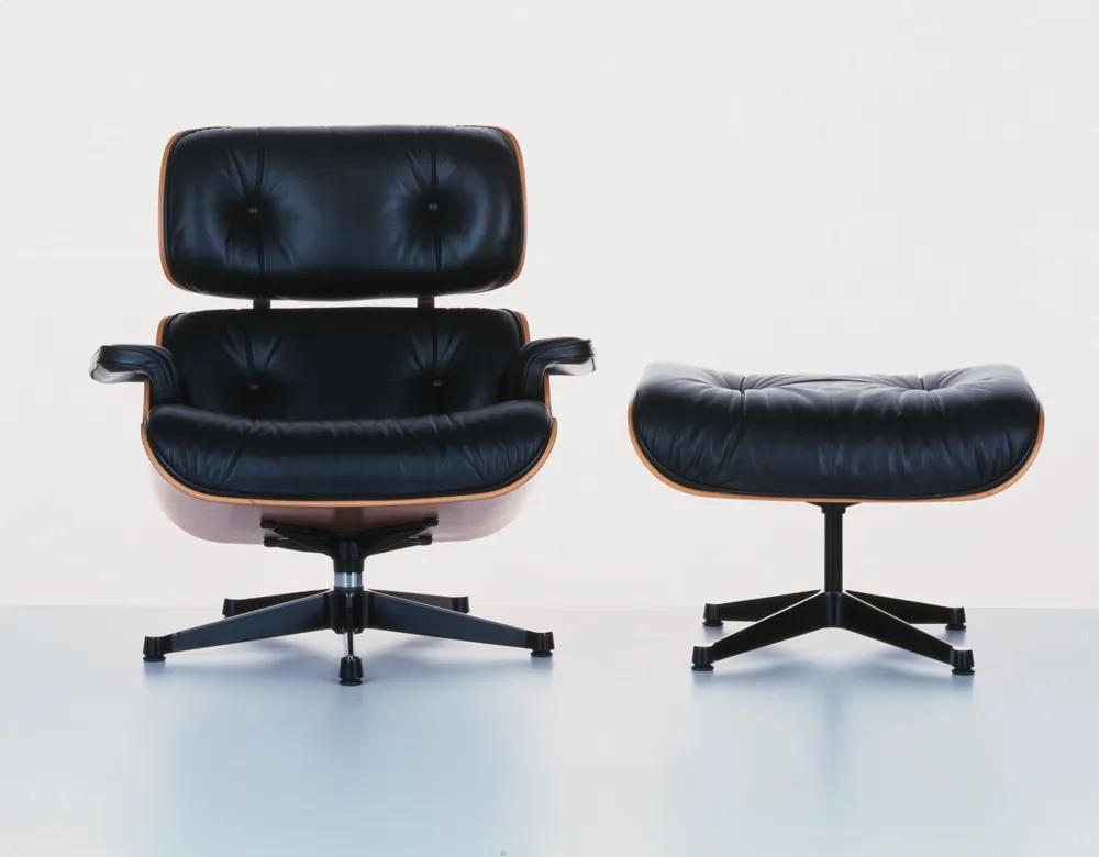 Lounge fotpall Black
