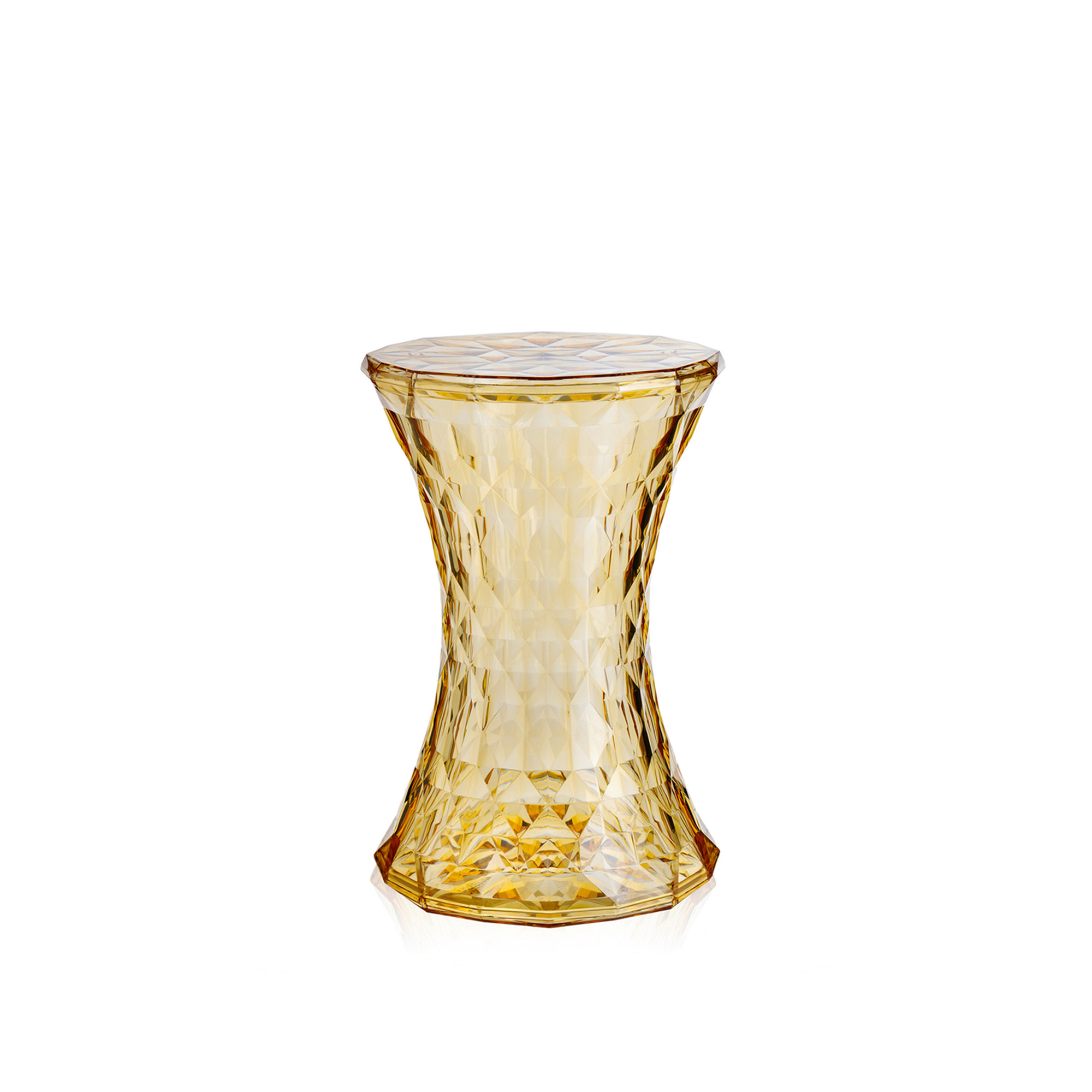 Kartell - Stone Stool, Yellow - Sittpallar - Marcel Wanders - Gul - Plast