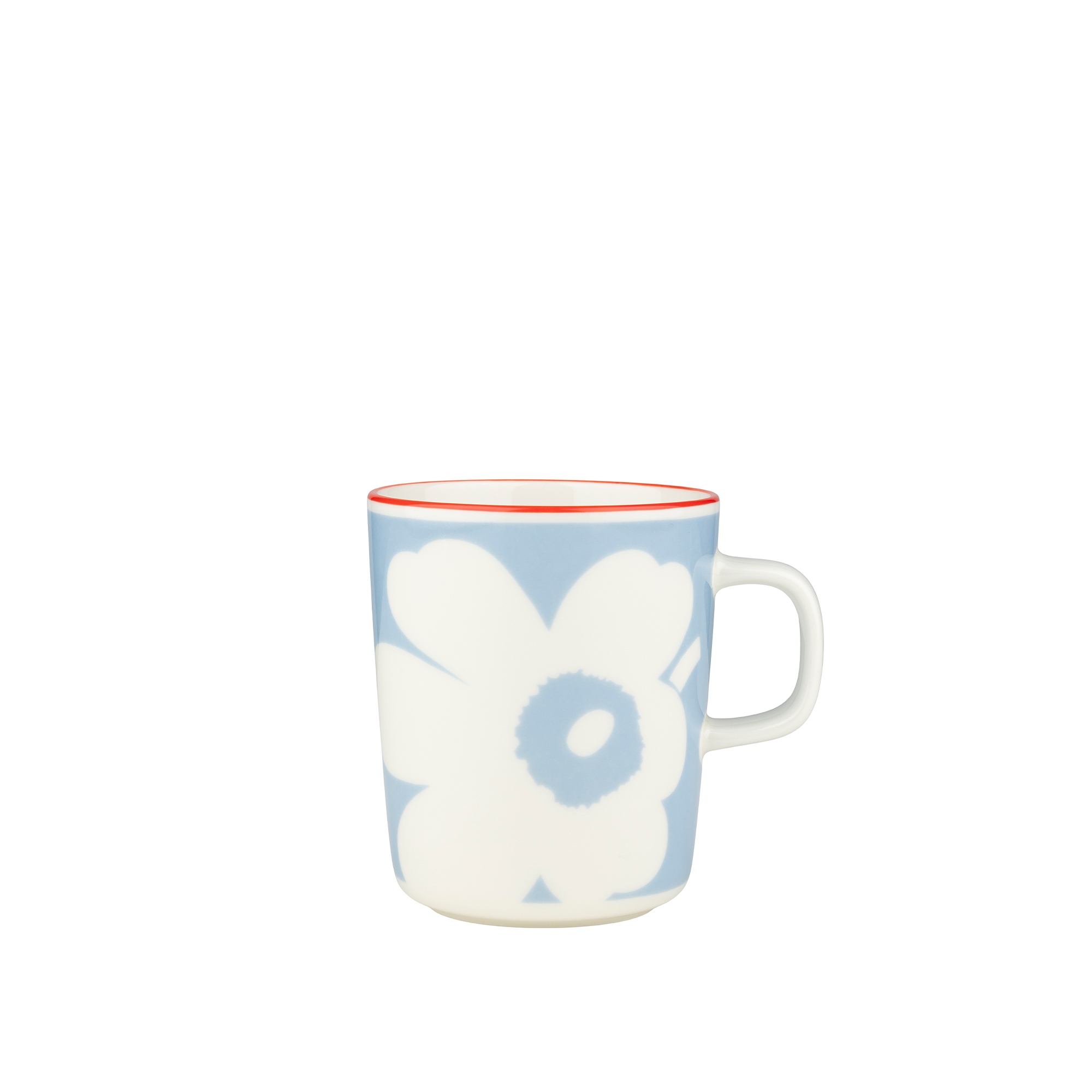 Marimekko - Juhla Unikko Mug 2,5 dl - Kaffekoppar - Sami Ruotsalainen - R&ouml;d,Vit,Bl&aring;