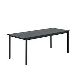 Linear Steel eettafel voor buiten 200 cm