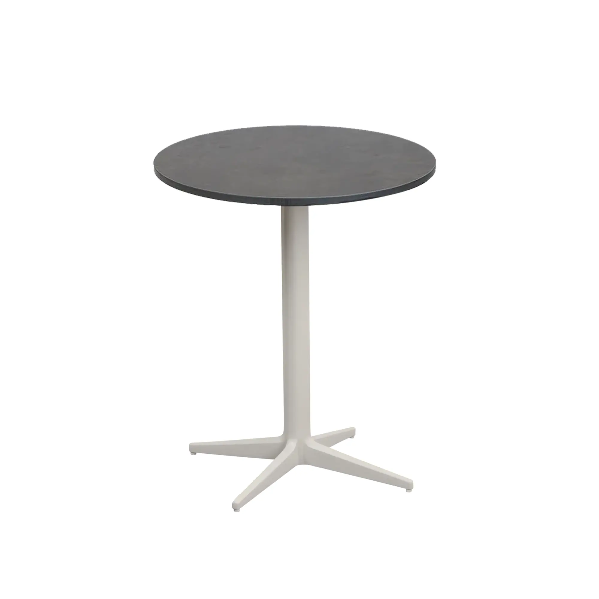 Drop cafébord dia.45 cm dark grey structure