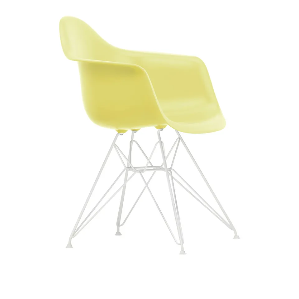 Eames RE Plastic Armchair DAR matstol White