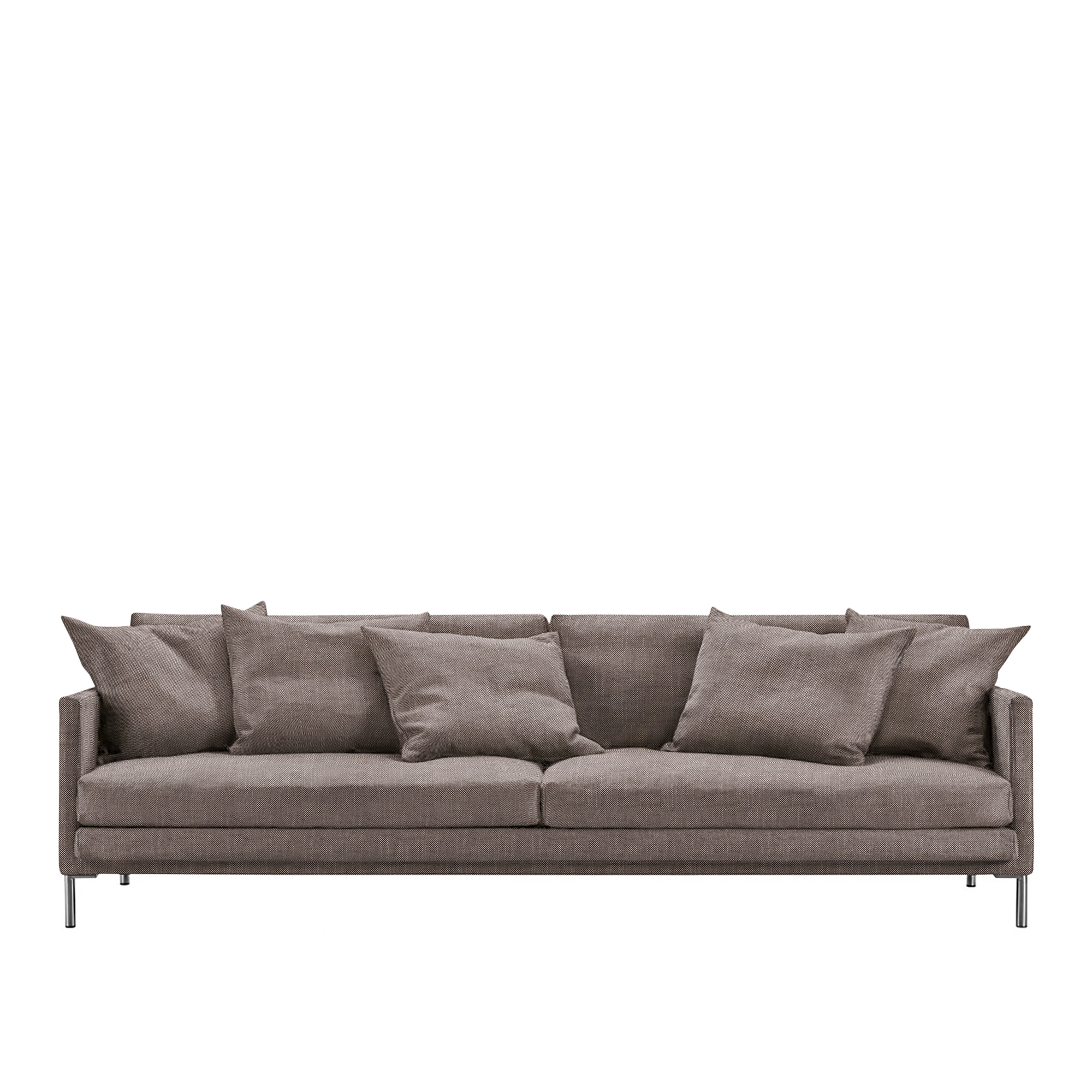 Eilersen - Ash 3-sits, Bredd: 240 cm, Tyg: Kat. 4  - Cross - 36 - Soffor - Jens Juul Eilersen - Brun