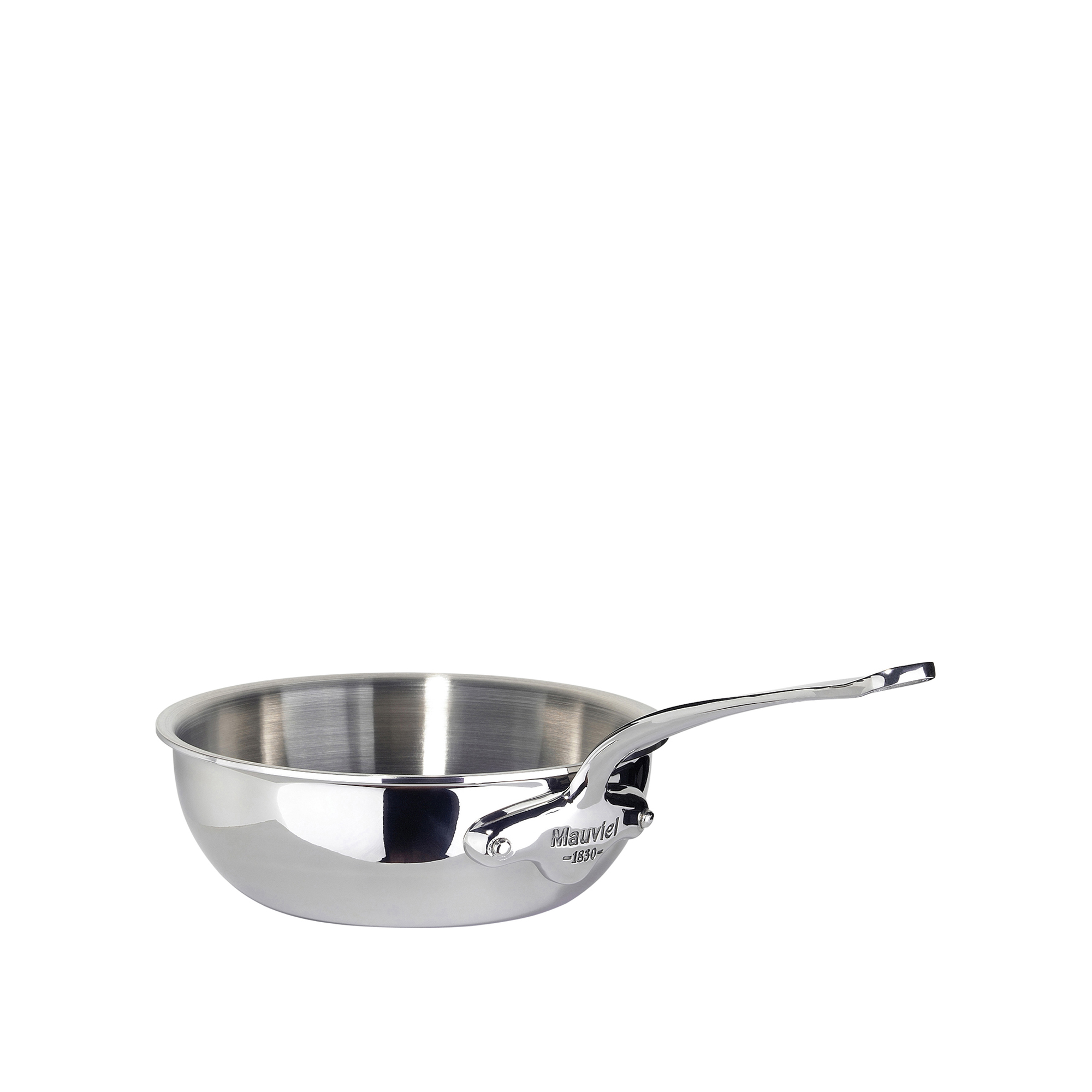 Mauviel - Sauté Pan Cook Style Steel - 1,1 L - Stekpannor - Silver | Kök - Kokkärl Och Pannor - Stekpannor | Möbelexperten