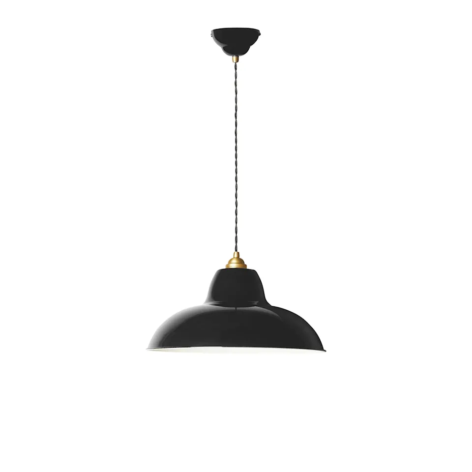 Original 1227 Brass Midi Wide Pendant Lamp
