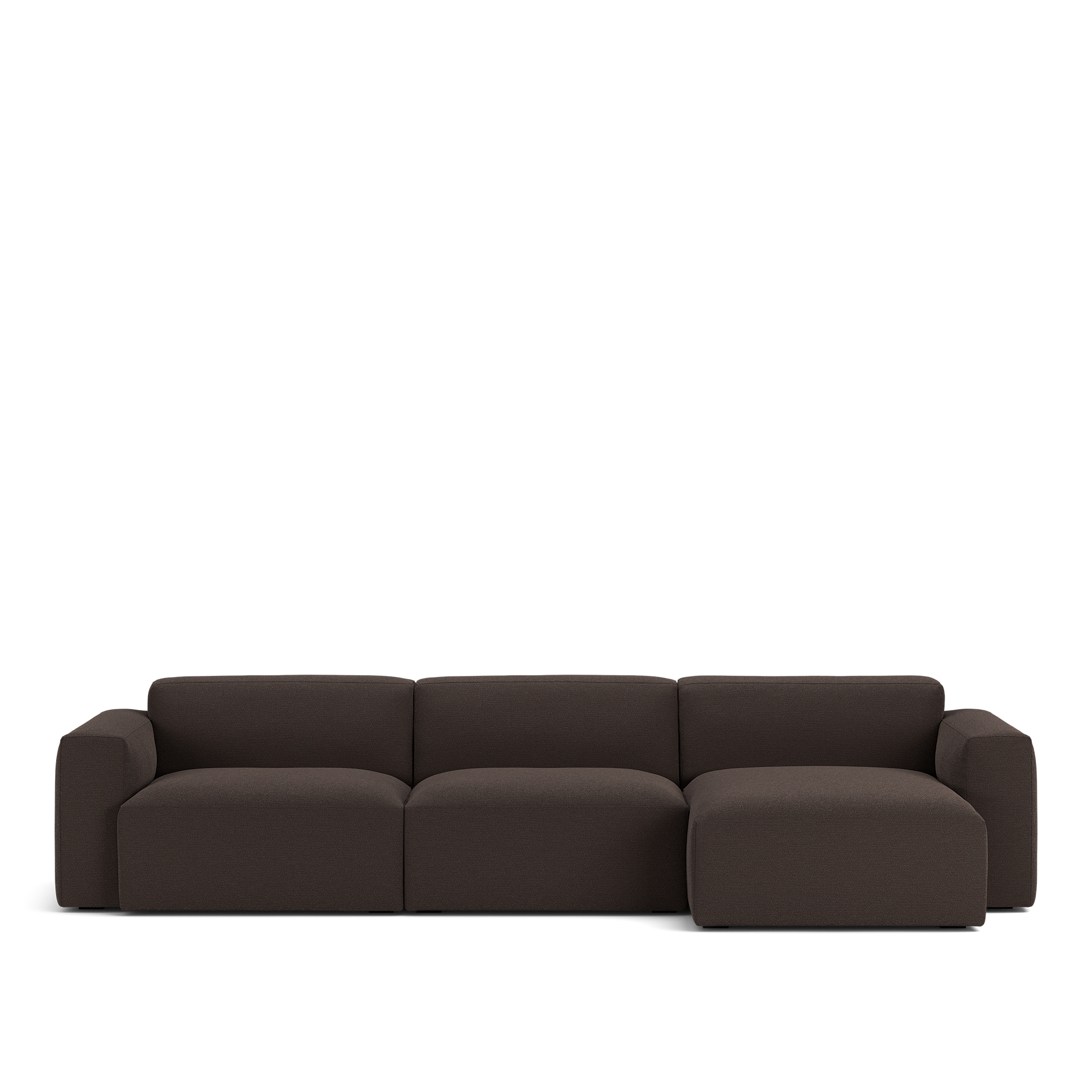NOGA - Brick 3-Seater Chaise Lounge Right Lario 120 Removable Upholstery - Soffor