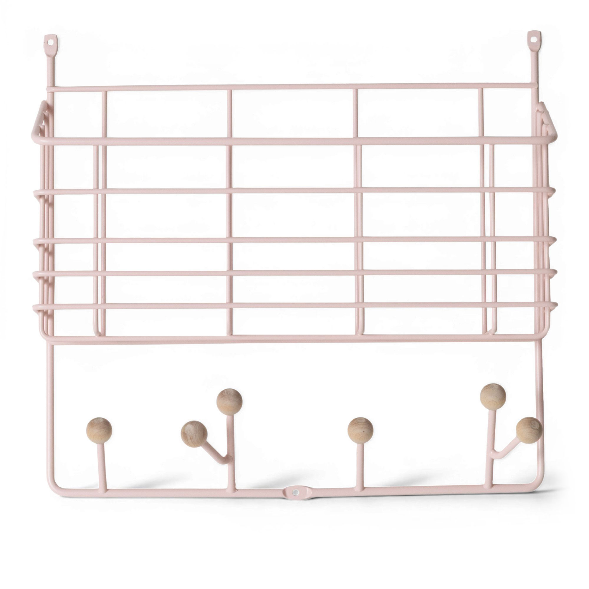 Maze Interior - Mitten shelf junior pale pink - Olof Kolte - Rosa - Trä |  | Möbelexperten