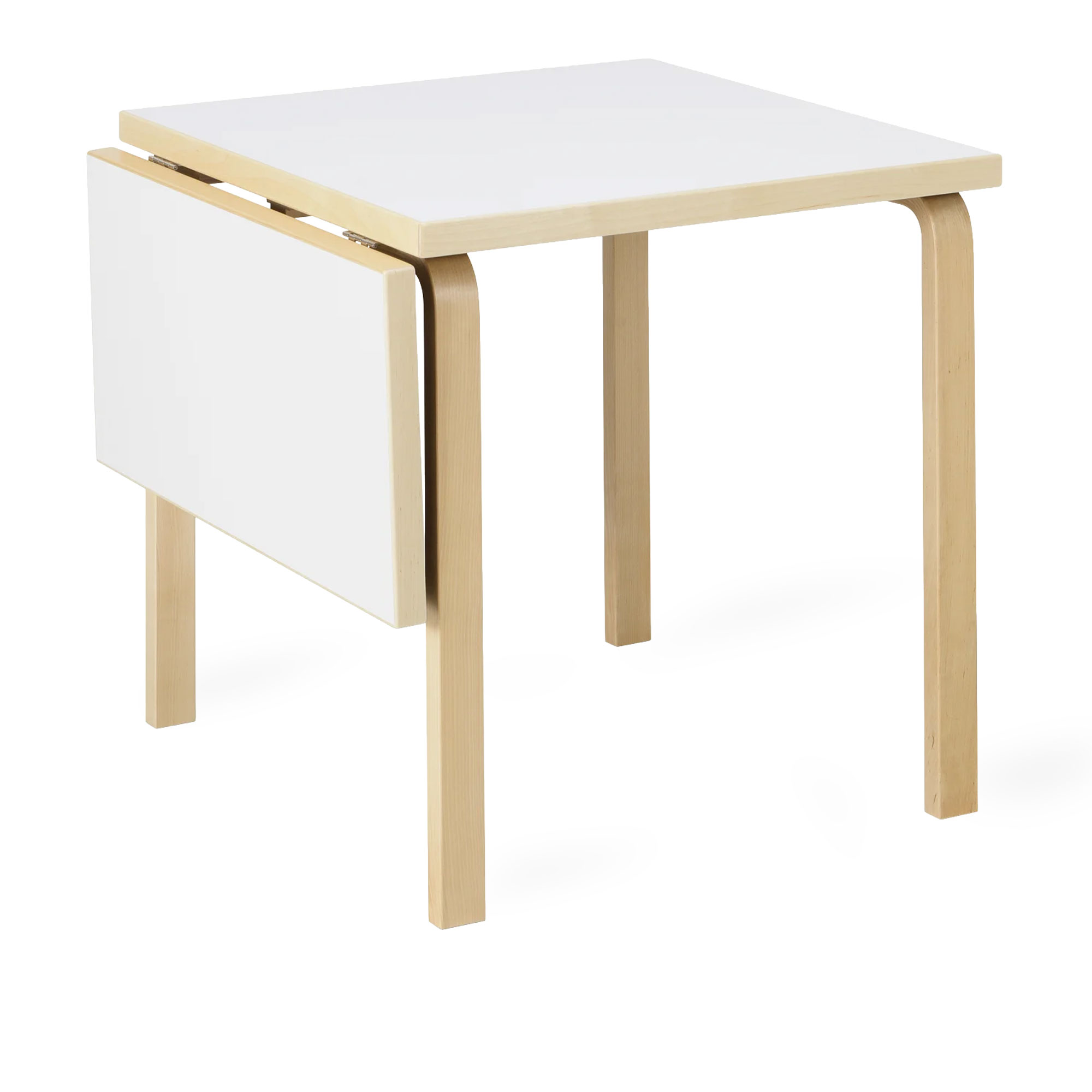 Artek - Aalto fällbord DL81C vit laminat - Matbord - Alvar Aalto - Vit - Trä