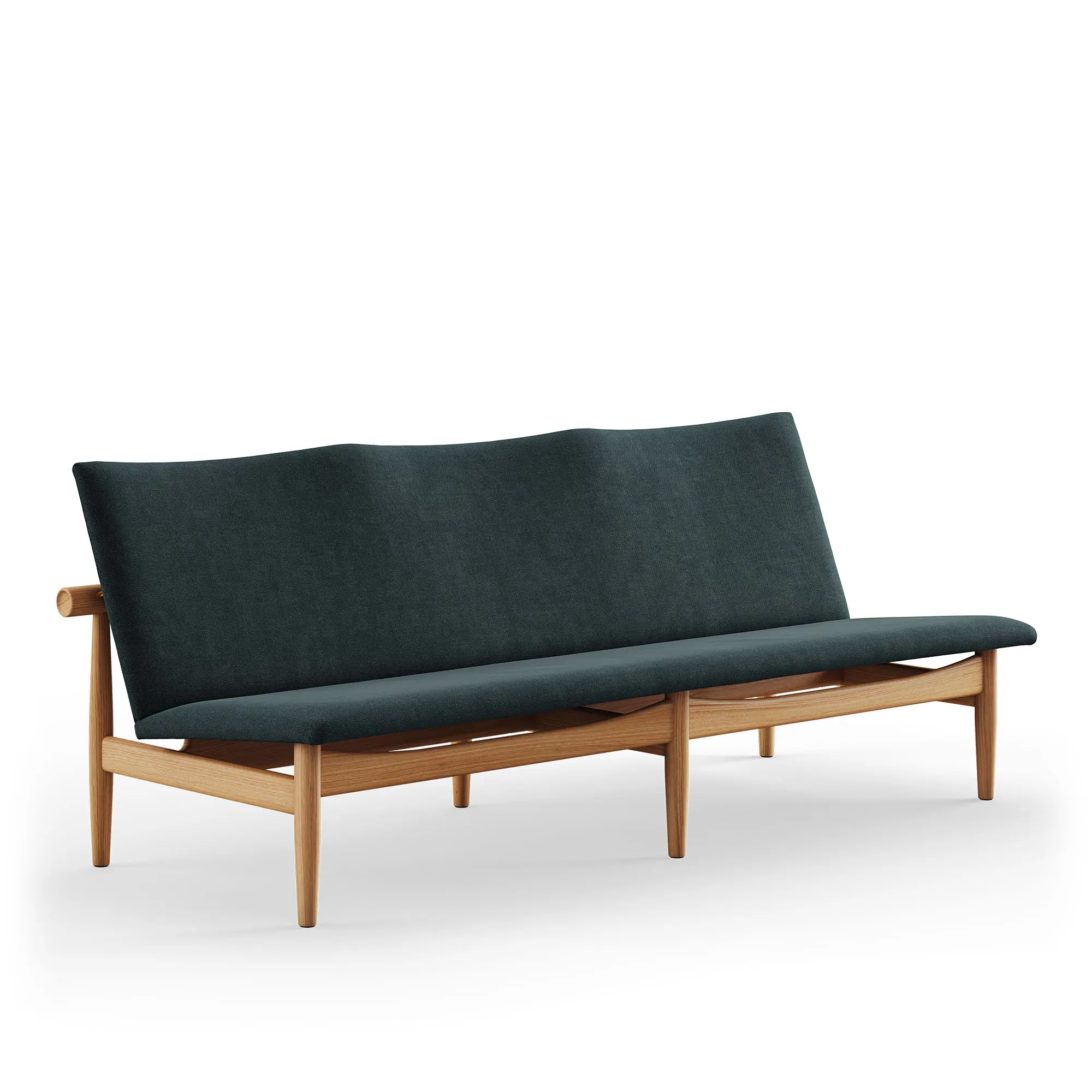 Japan sofa 3-sits Dark oiled oak