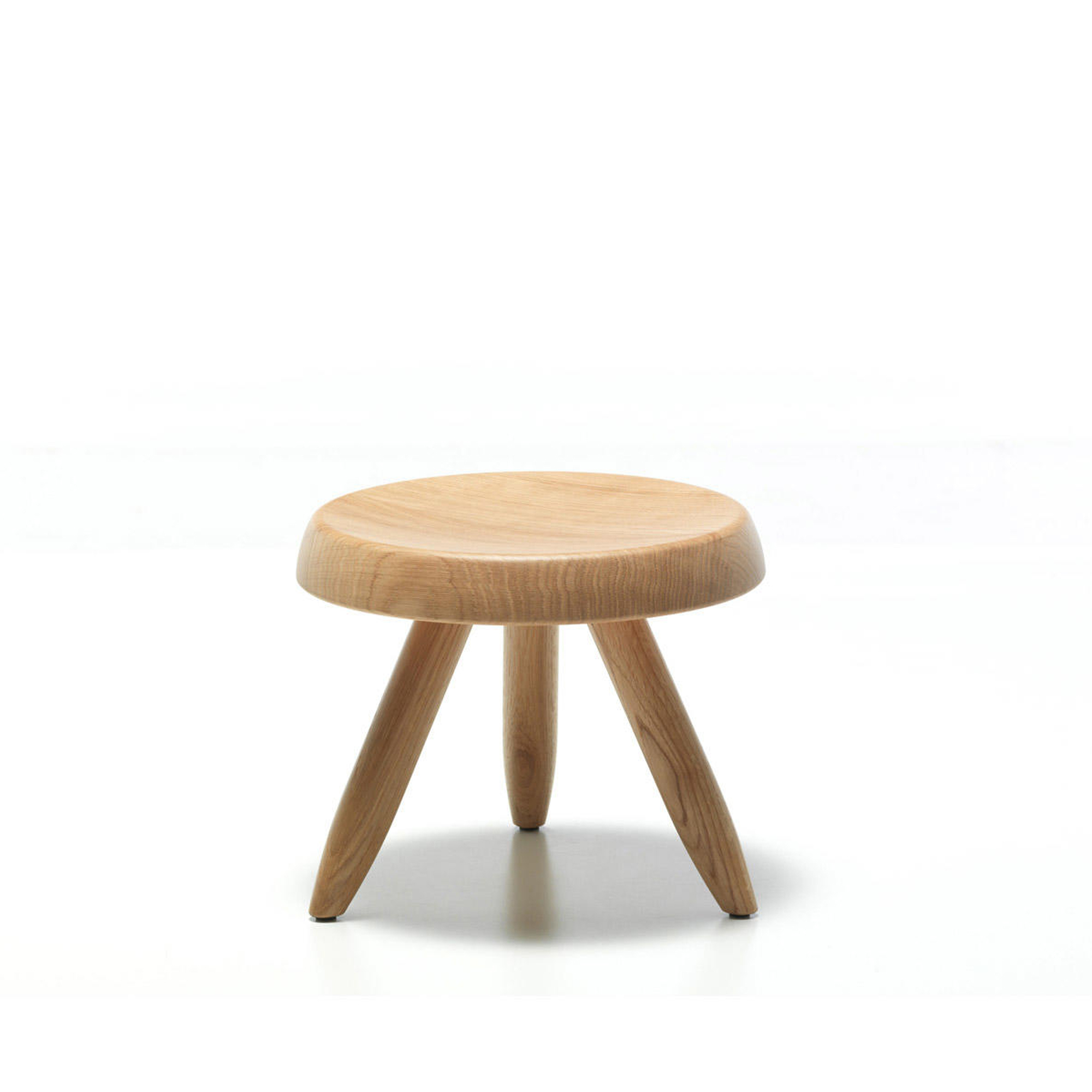 Cassina - Tabouret Berger / Natural Oak - Sittpallar - designer_charlotte_perriand - Träfärgad - Trä