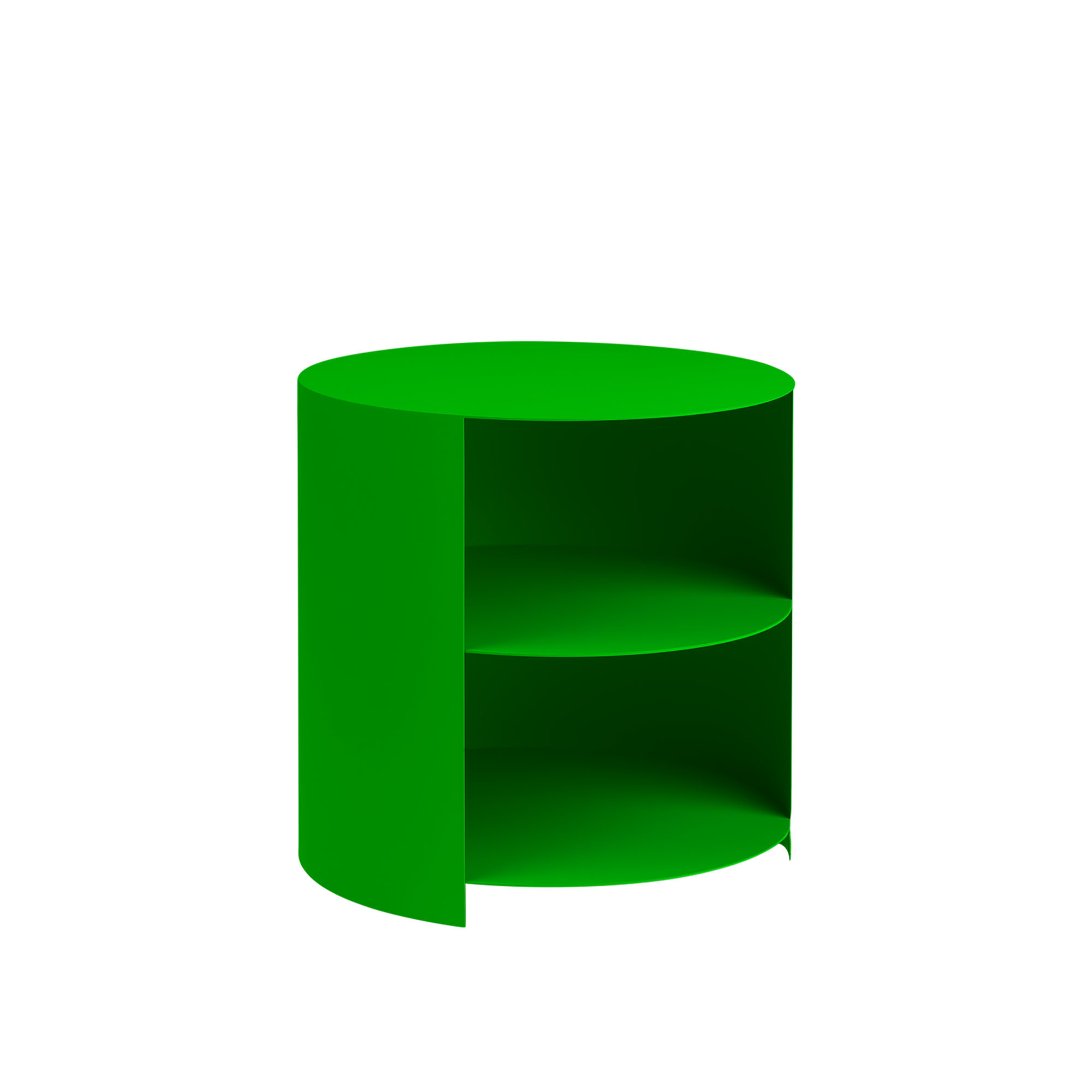 HEM - Hide Side Table - Pure Green - Småbord & sidobord - Karoline Fesser - Grön - Metall