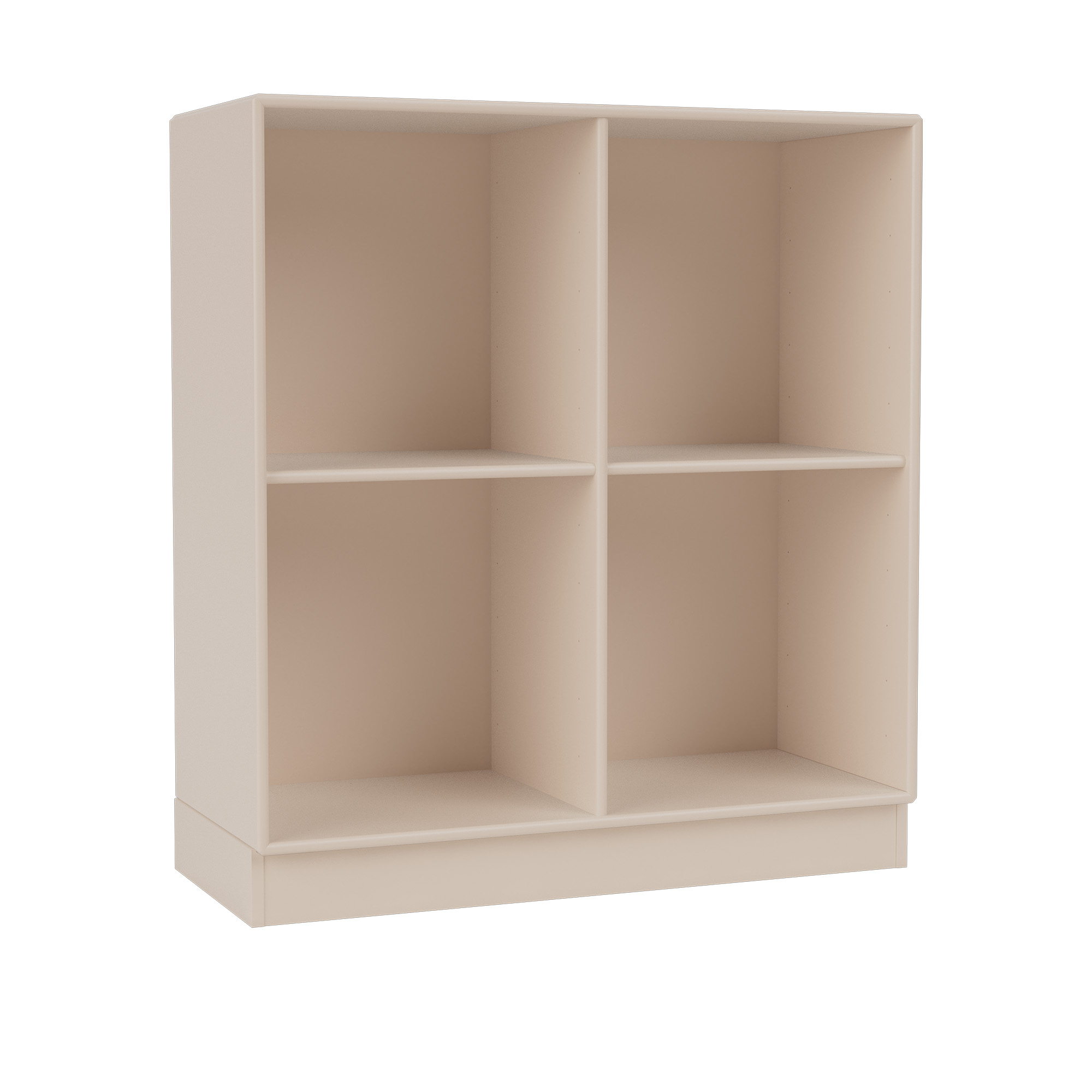 montana - show bookcase 168-clay 07 plinth 7 cm - hyllor & hyllsystem - peter j. lassen - beige - trä
