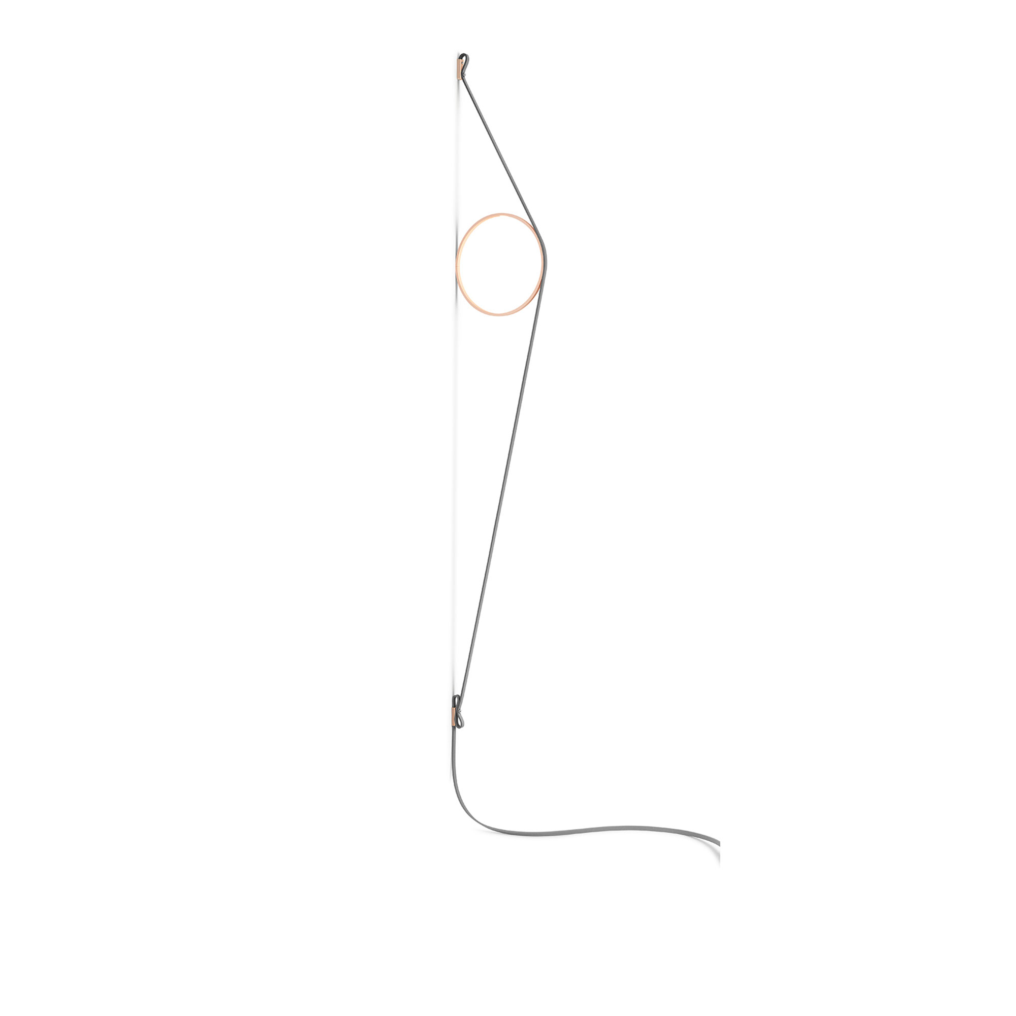 Flos - WireRing Grå/Rosa - Vägglampor - Formafantasma - Grå