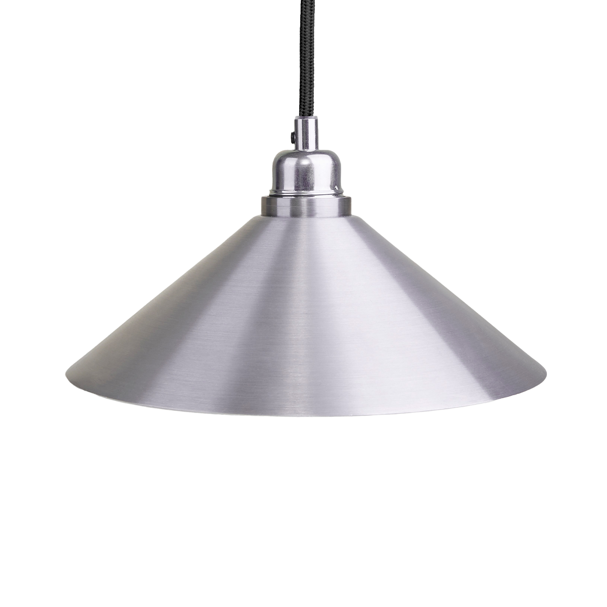 Frama - Cone Shade – Aluminium – Small - Pendellampor - Silver - Metall | Belysning - Taklampor - Pendellampor | Möbelexperten