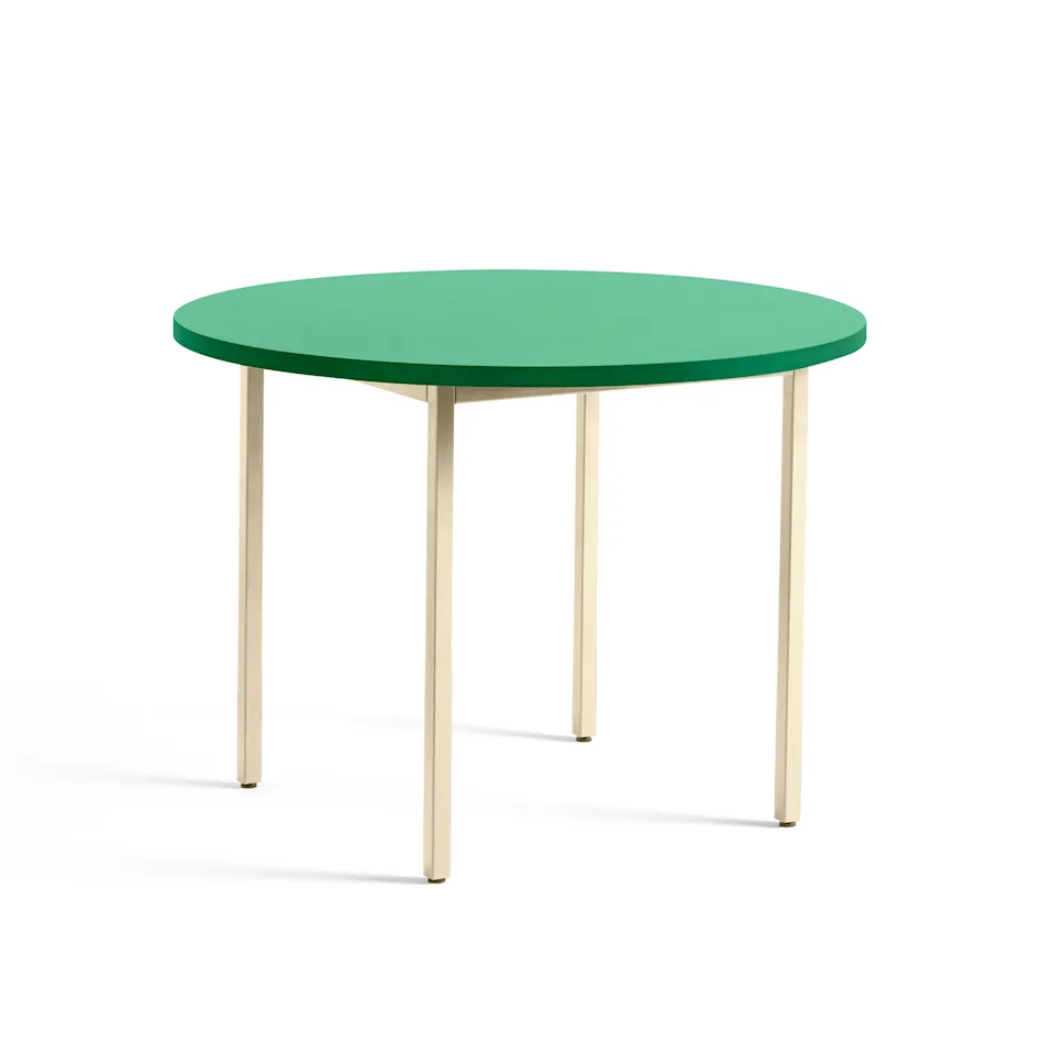 Two-Colour matbord Ø105 cm