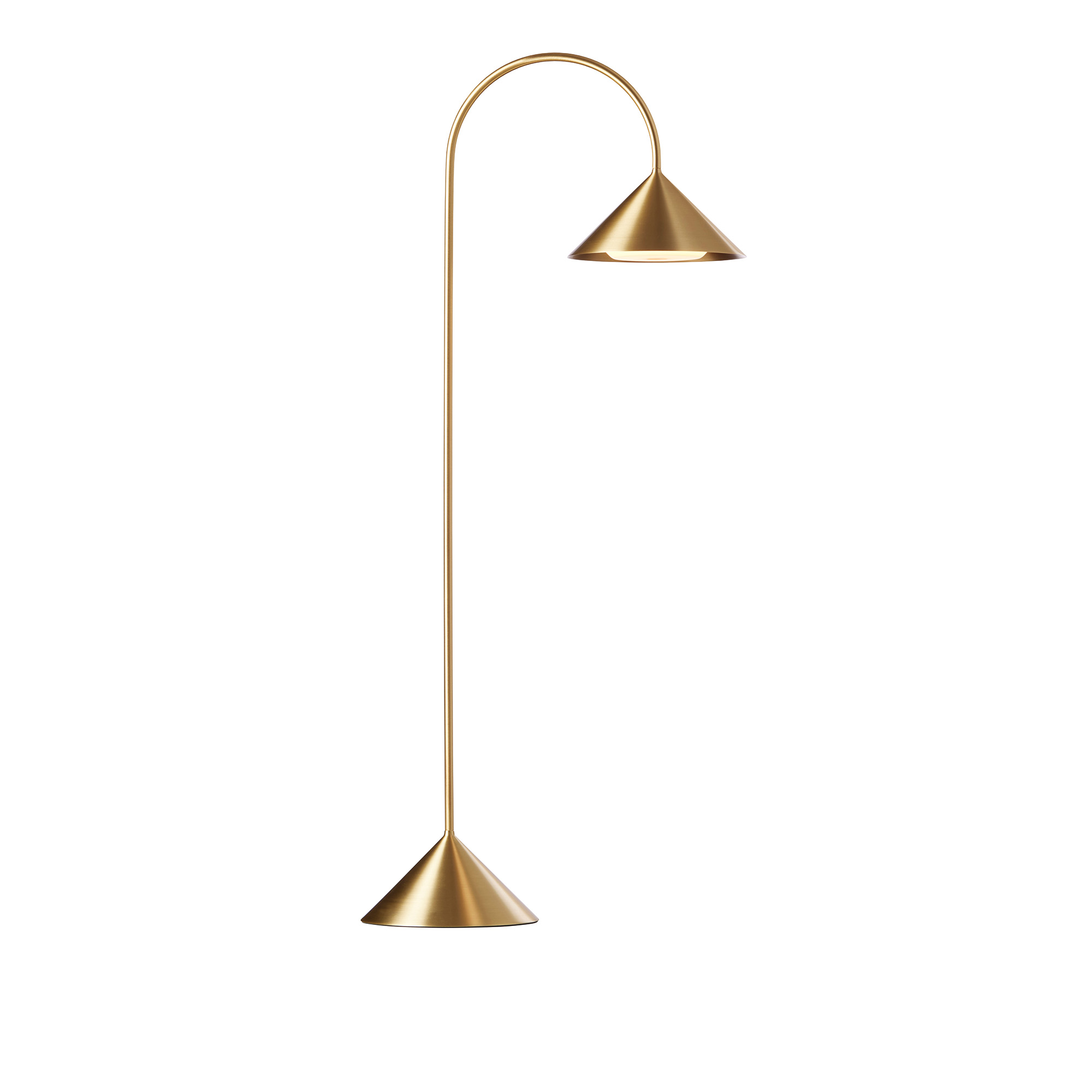 Frandsen - Grasp Portable Lamp 47 cm Solid Brass - Portabla lampor - designer_thomas_albertsen - Guld