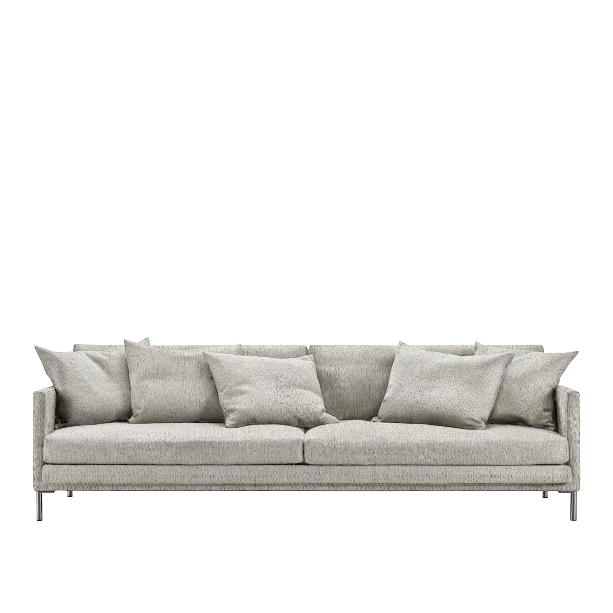 Eilersen - Ash 3-sits, Bredd: 240 cm, Tyg: Kat. 1  - Nueva - 106 - Soffor - Jens Juul Eilersen - Grå