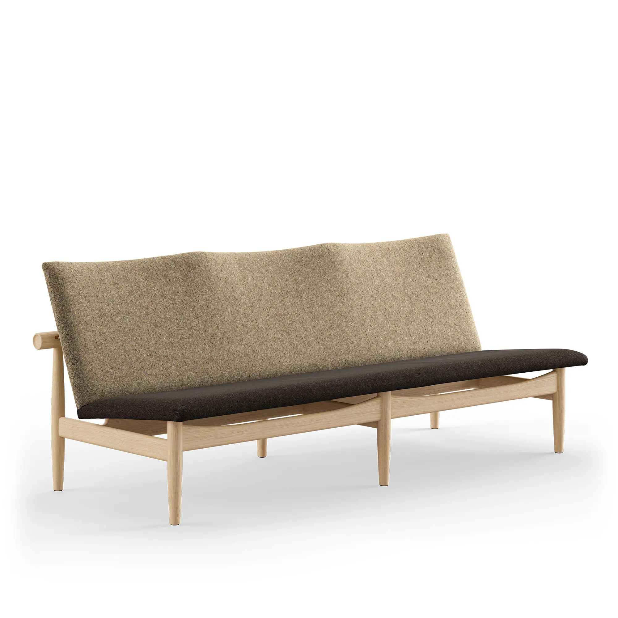 Japan sofa 3-seter Clear oiled oak