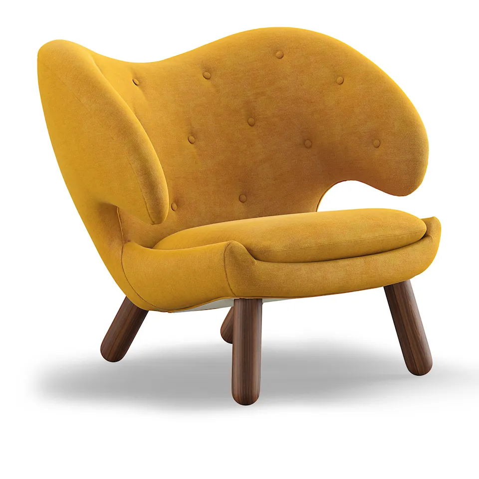 Pelican fåtölj Walnut