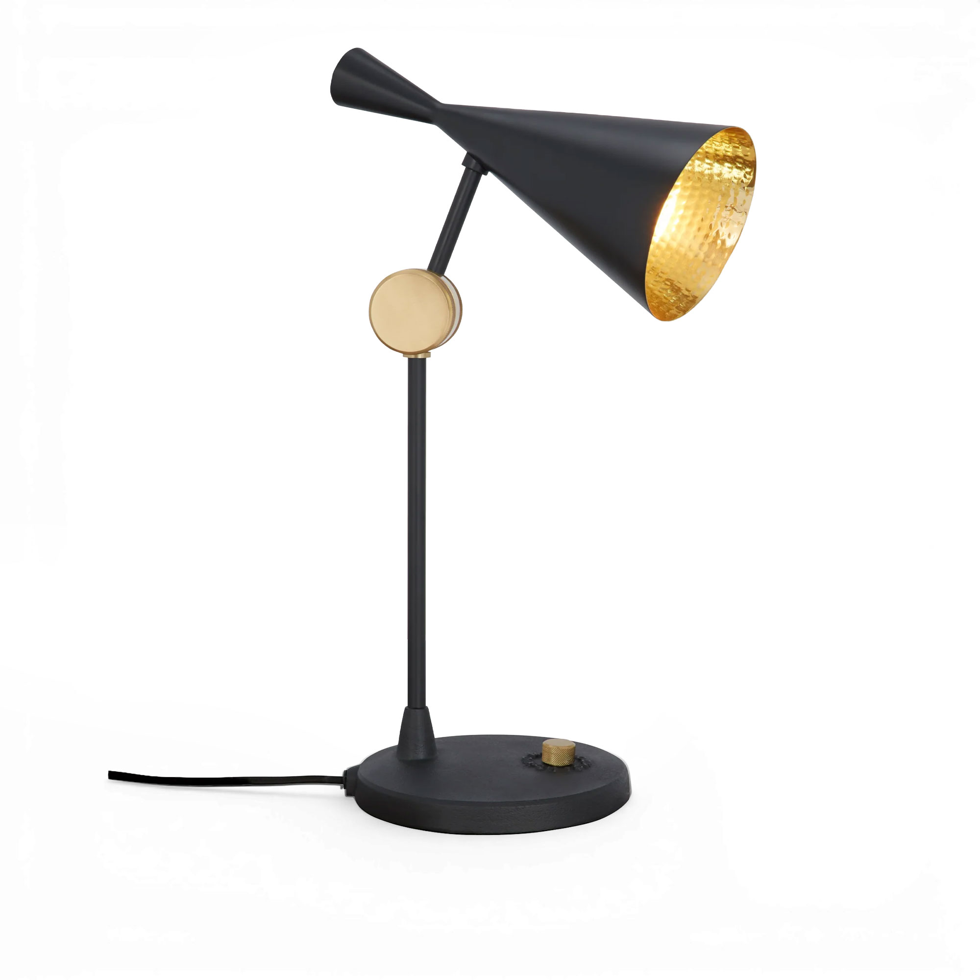 Tom Dixon - Beat bordslampa svart - Bordslampor - Svart - Metall