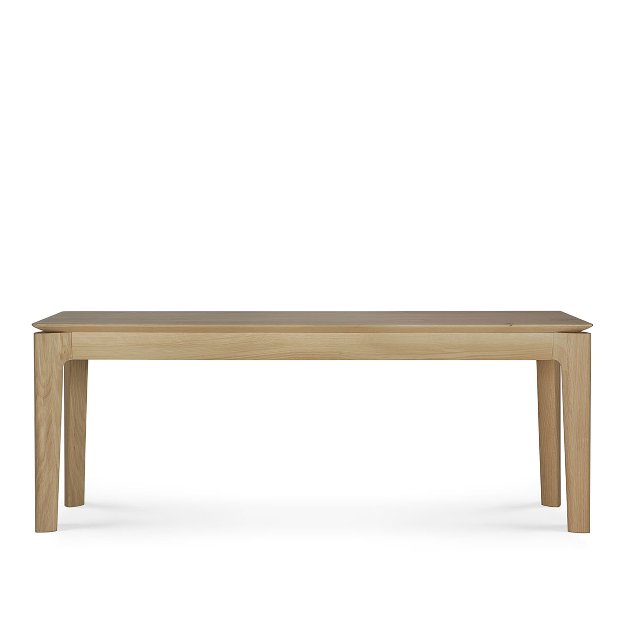 Ethnicraft - Bok Bench Oak 126 cm - TV-bänkar - Alain Van Havre - Träfärgad - Trä | Möbler - Förvaring Och Hyllor - Tv-bänkar | Möbelexperten