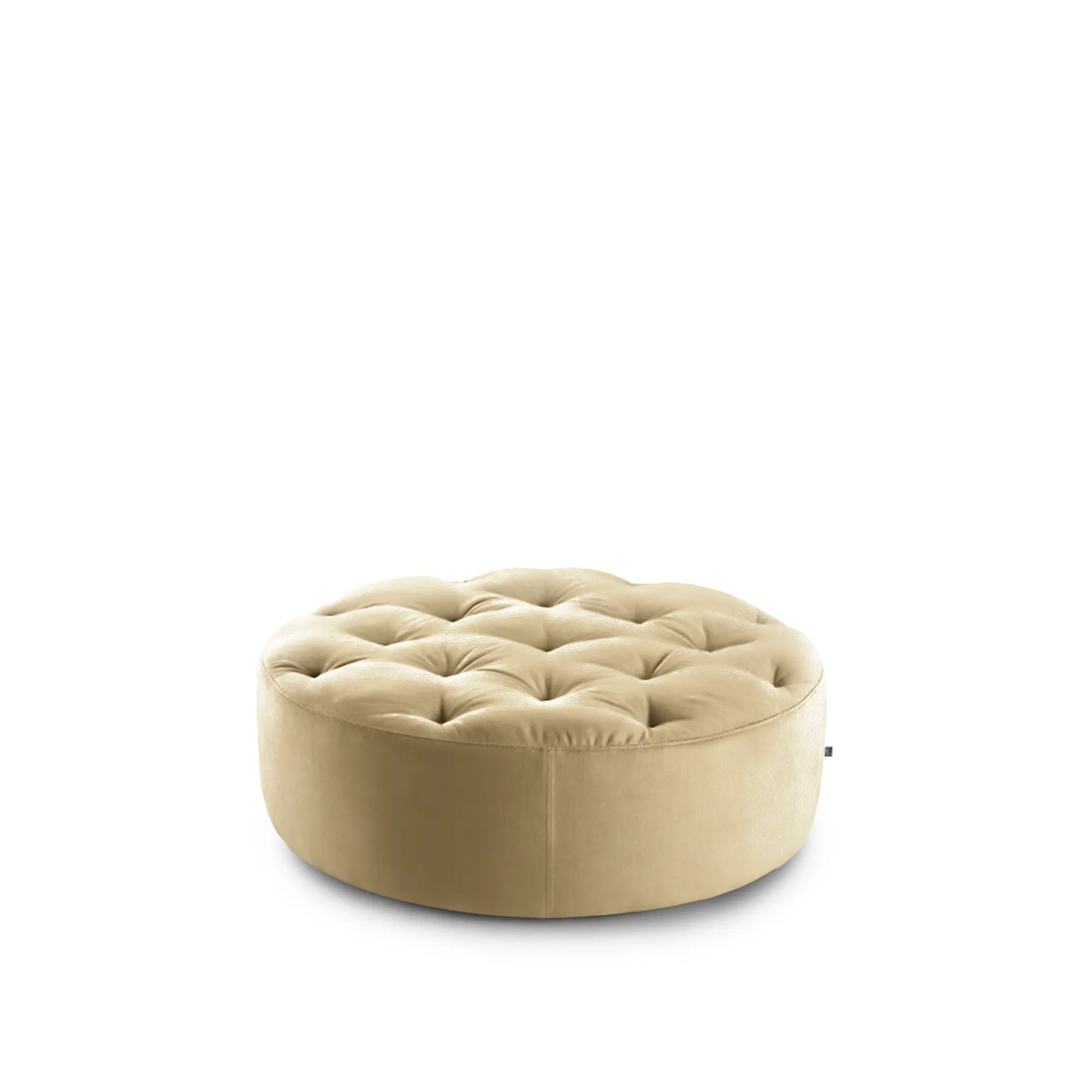 Wheel sittpuff flera knappar Ø 60 cm