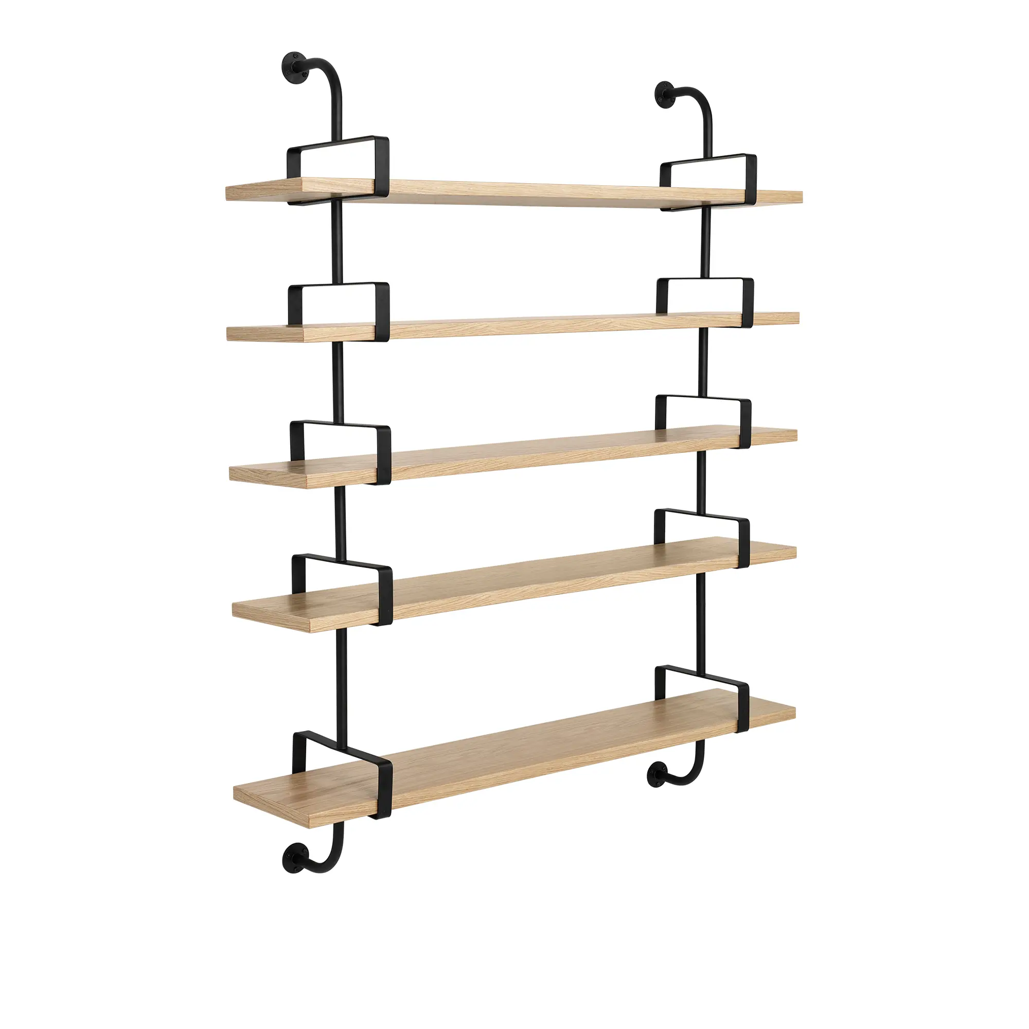Démon vägghylla 5 hyllplan 155 cm